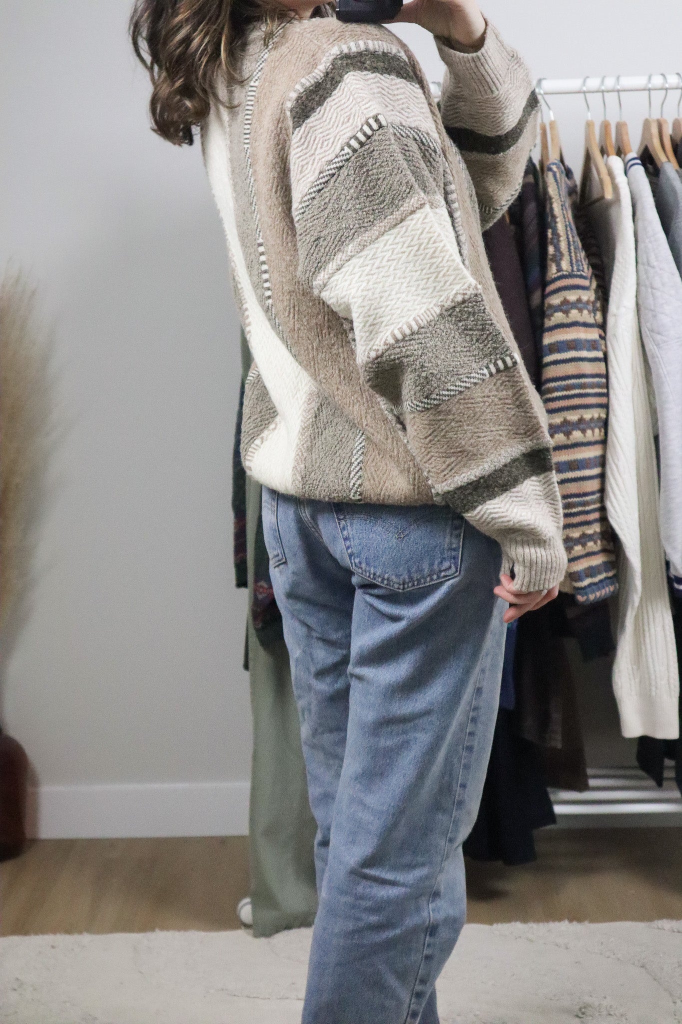 Made in Italy x Vintage x Wool Textured Knit (L)