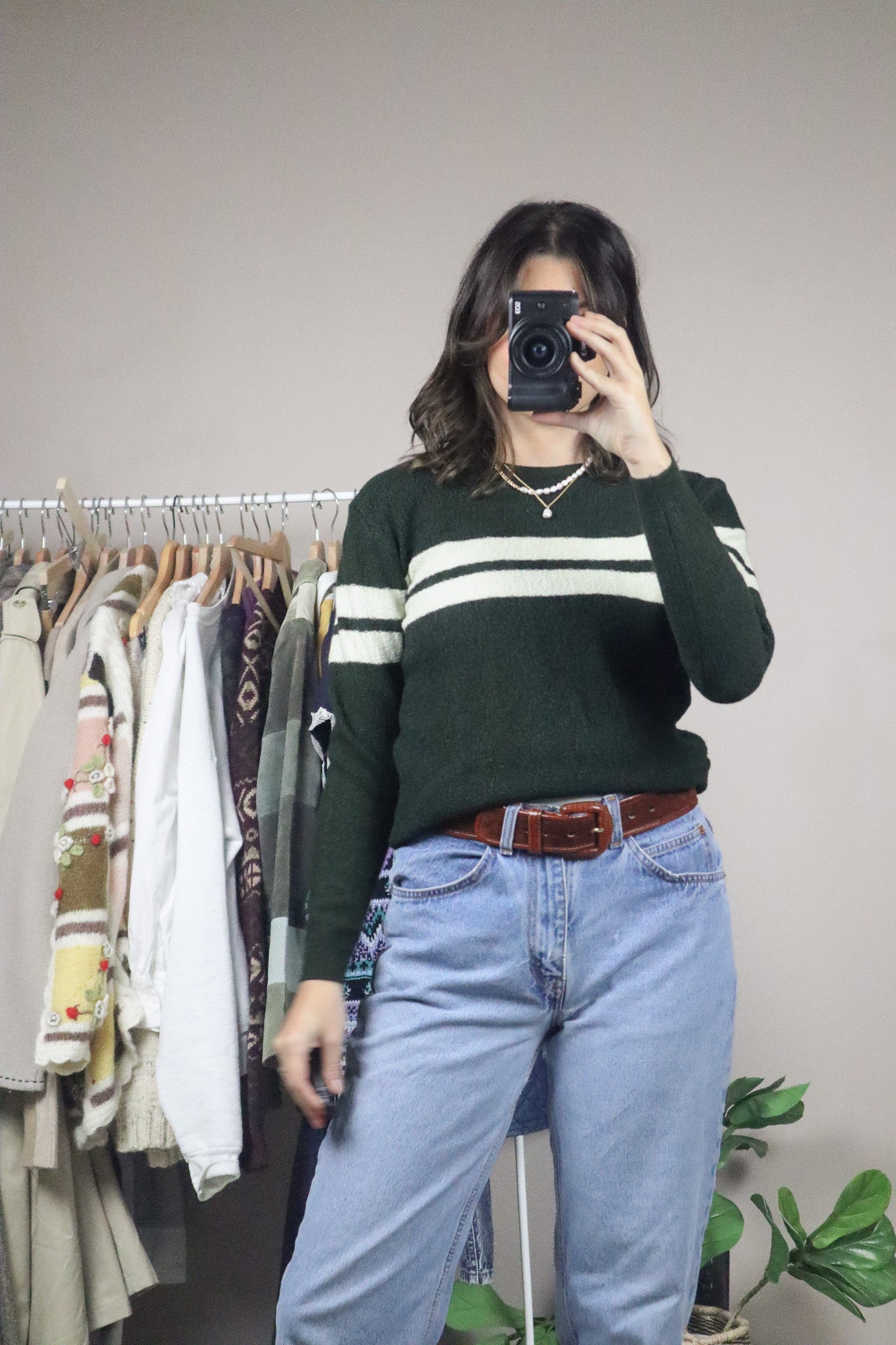 Vintage x Striped Sweater (XS/S)