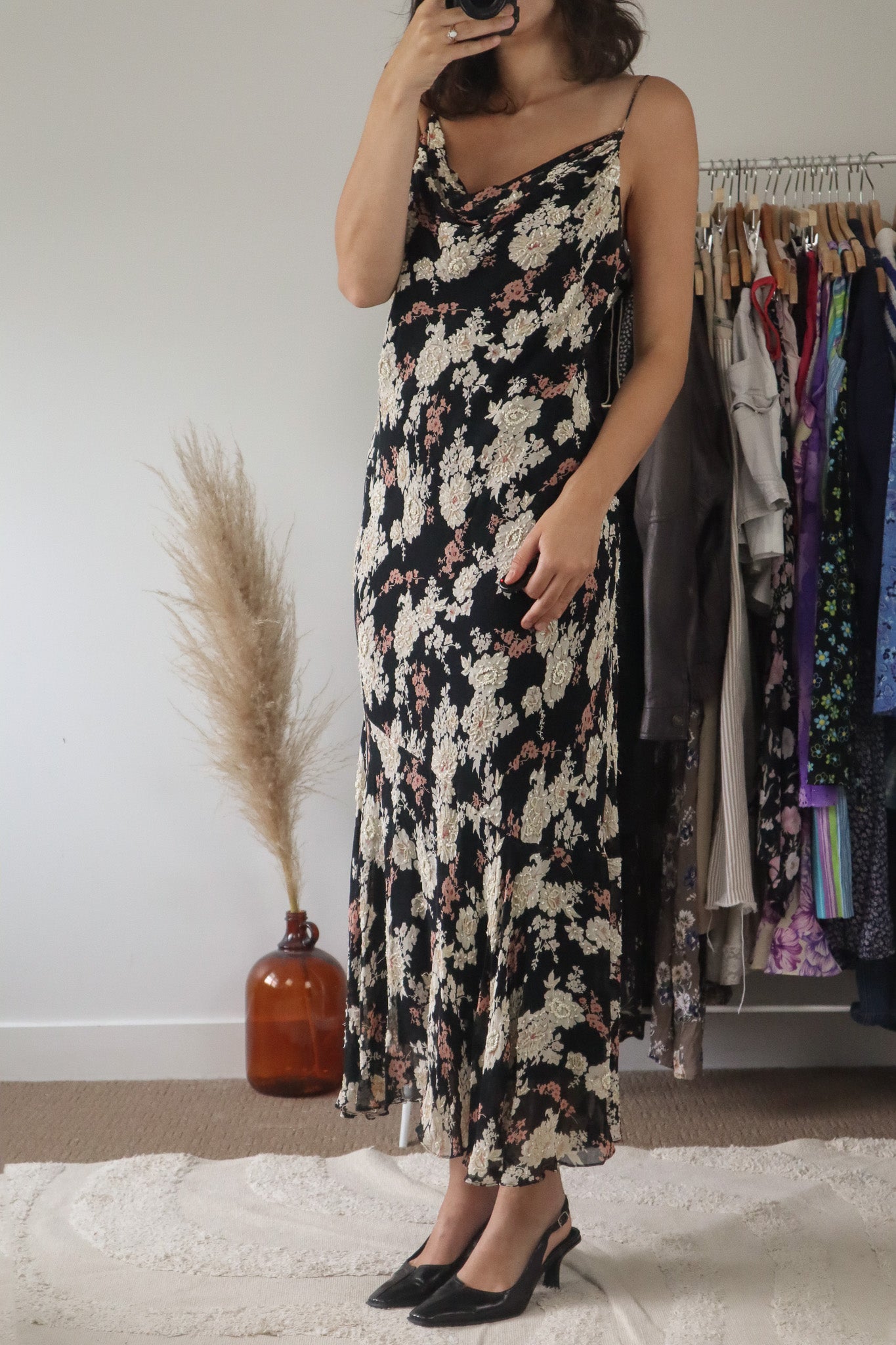 Vintage x Beaded Maxi Dress (8/10)