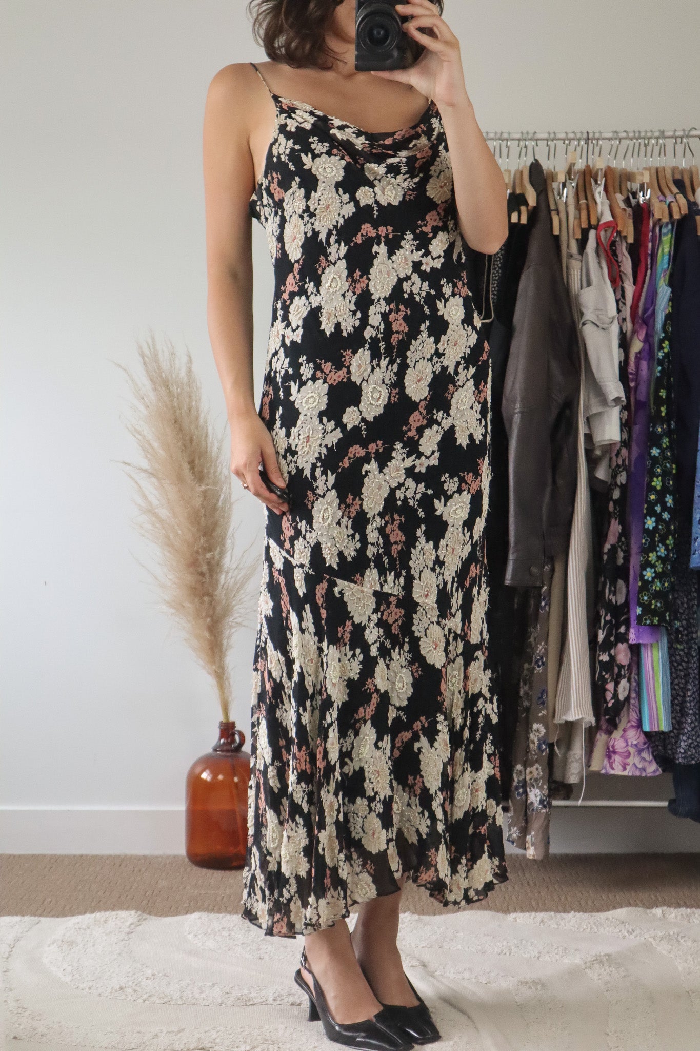 Vintage x Beaded Maxi Dress (8/10)