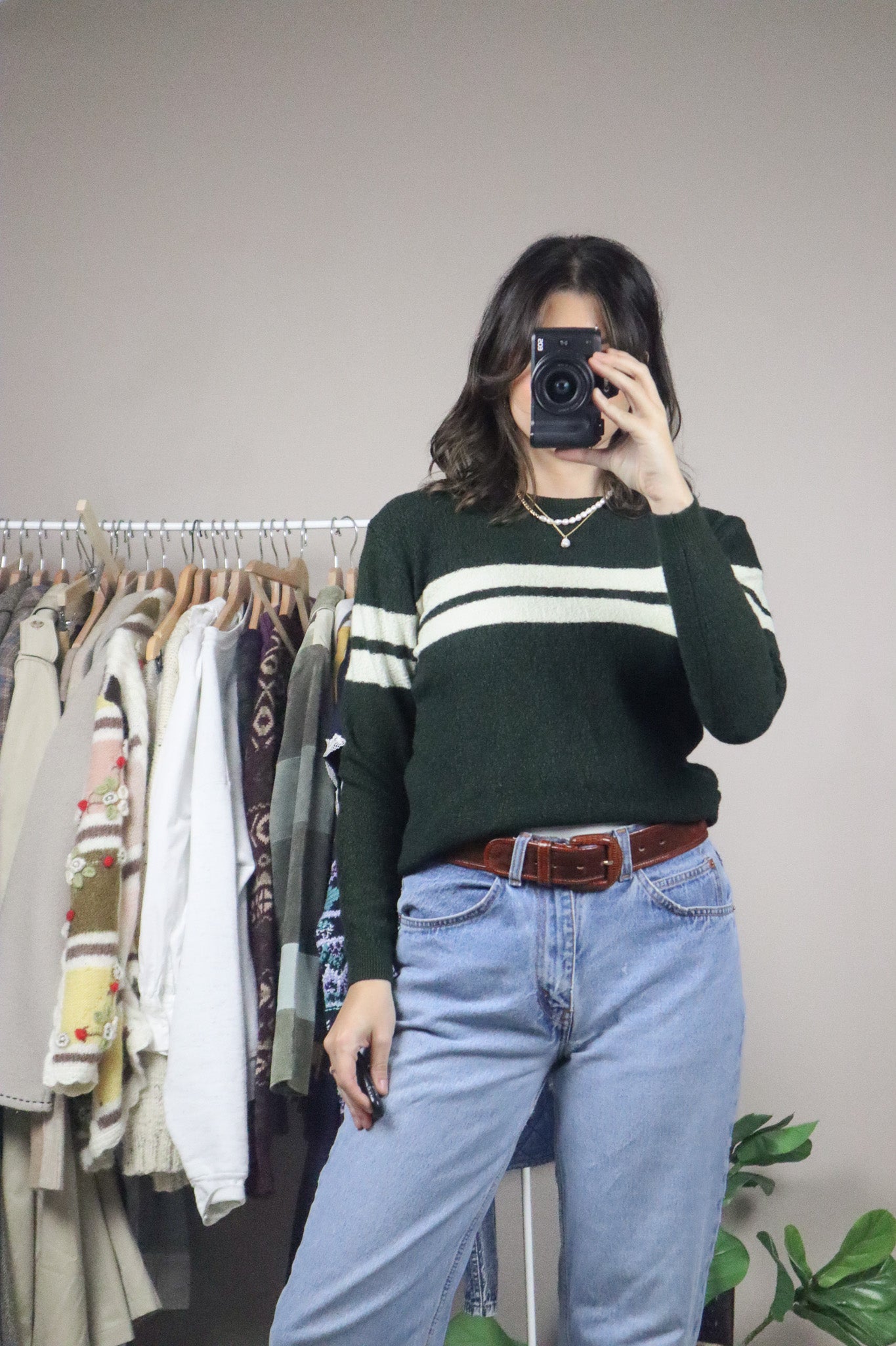 Vintage x Striped Sweater (XS/S)