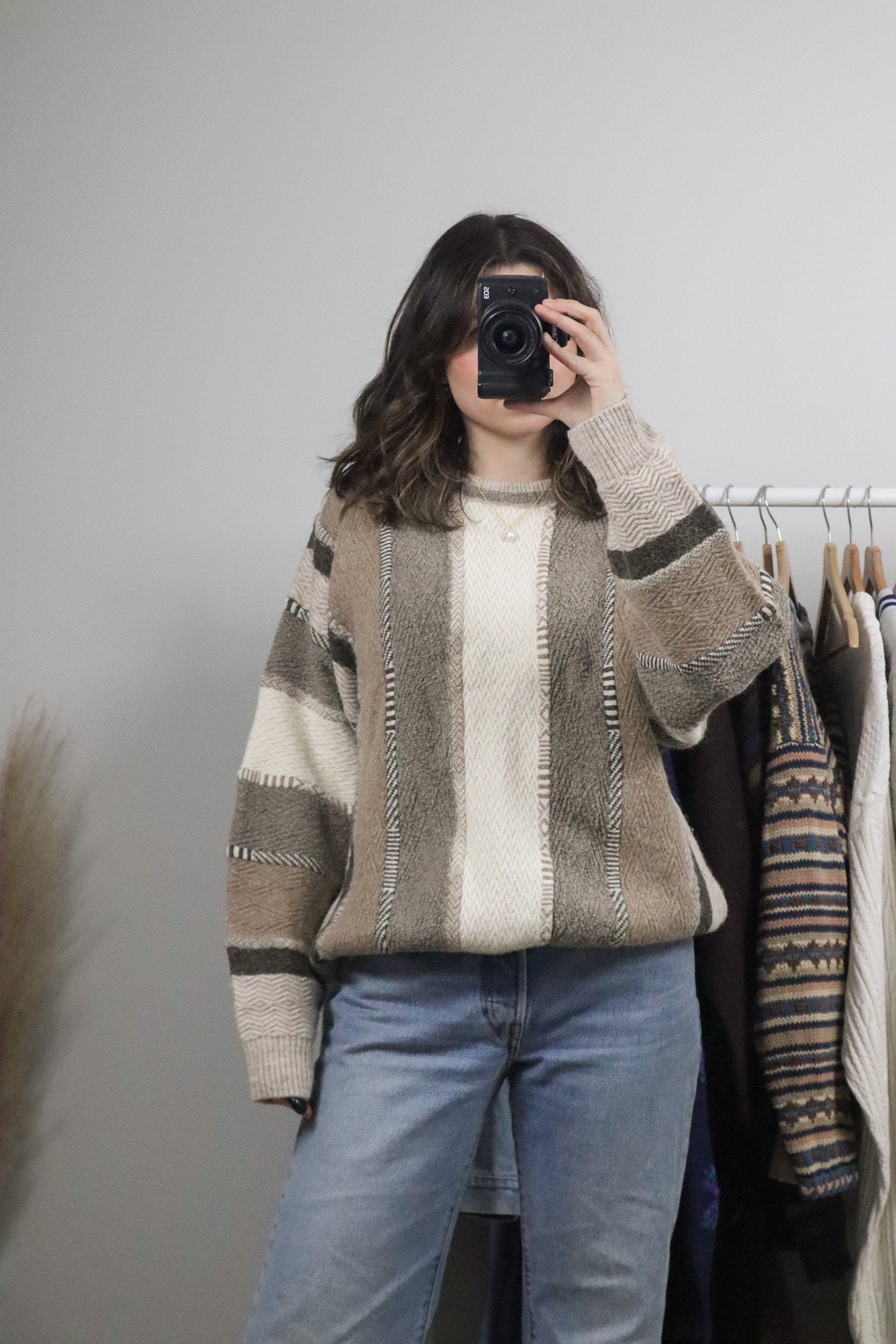 Made in Italy x Vintage x Wool Textured Knit (L)