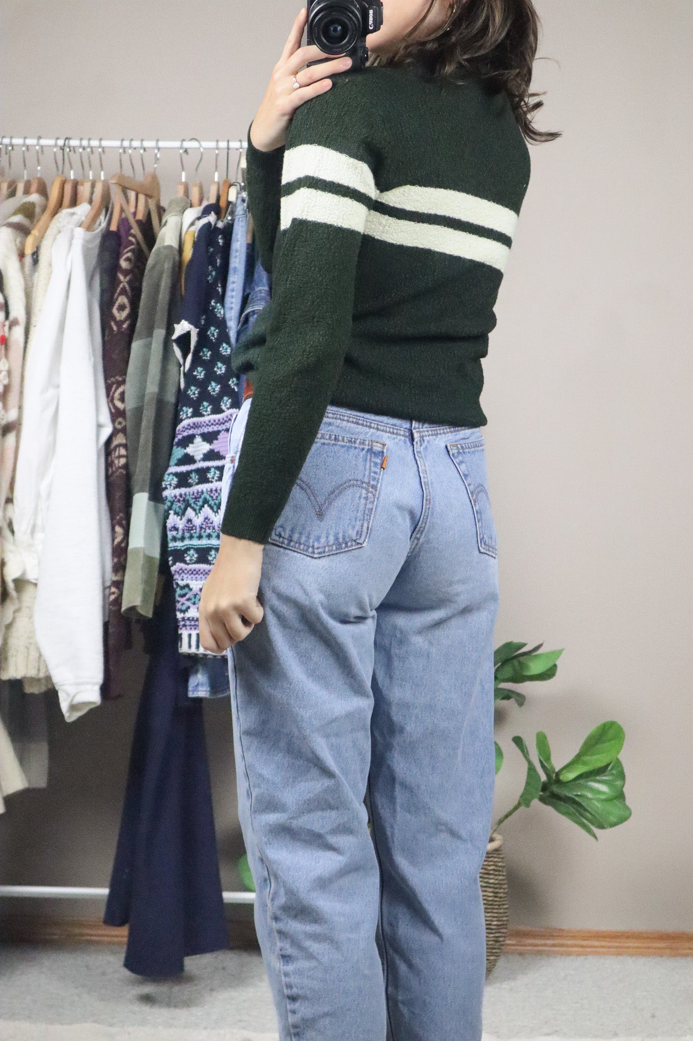 Vintage x Striped Sweater (XS/S)