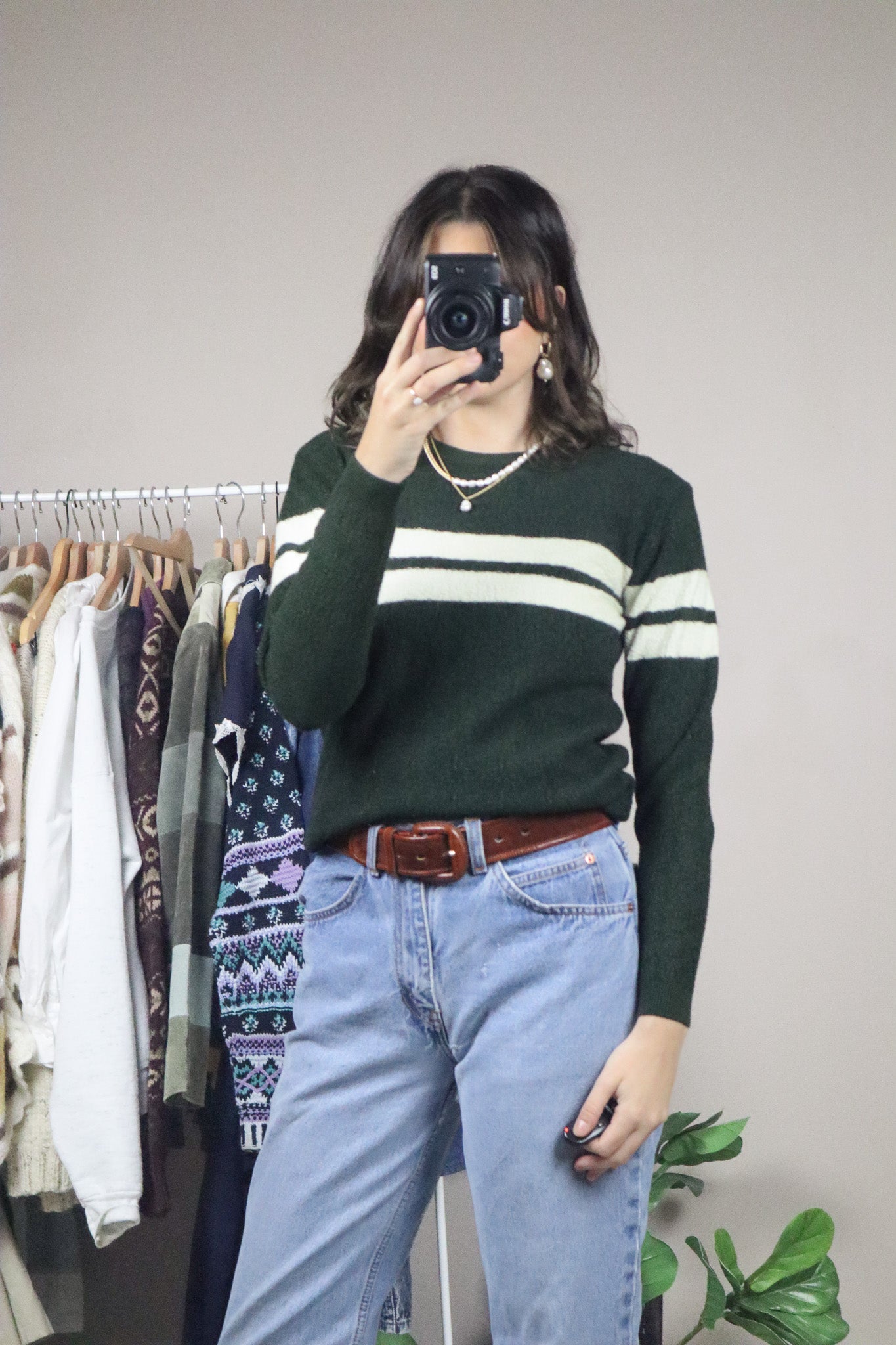 Vintage x Striped Sweater (XS/S)