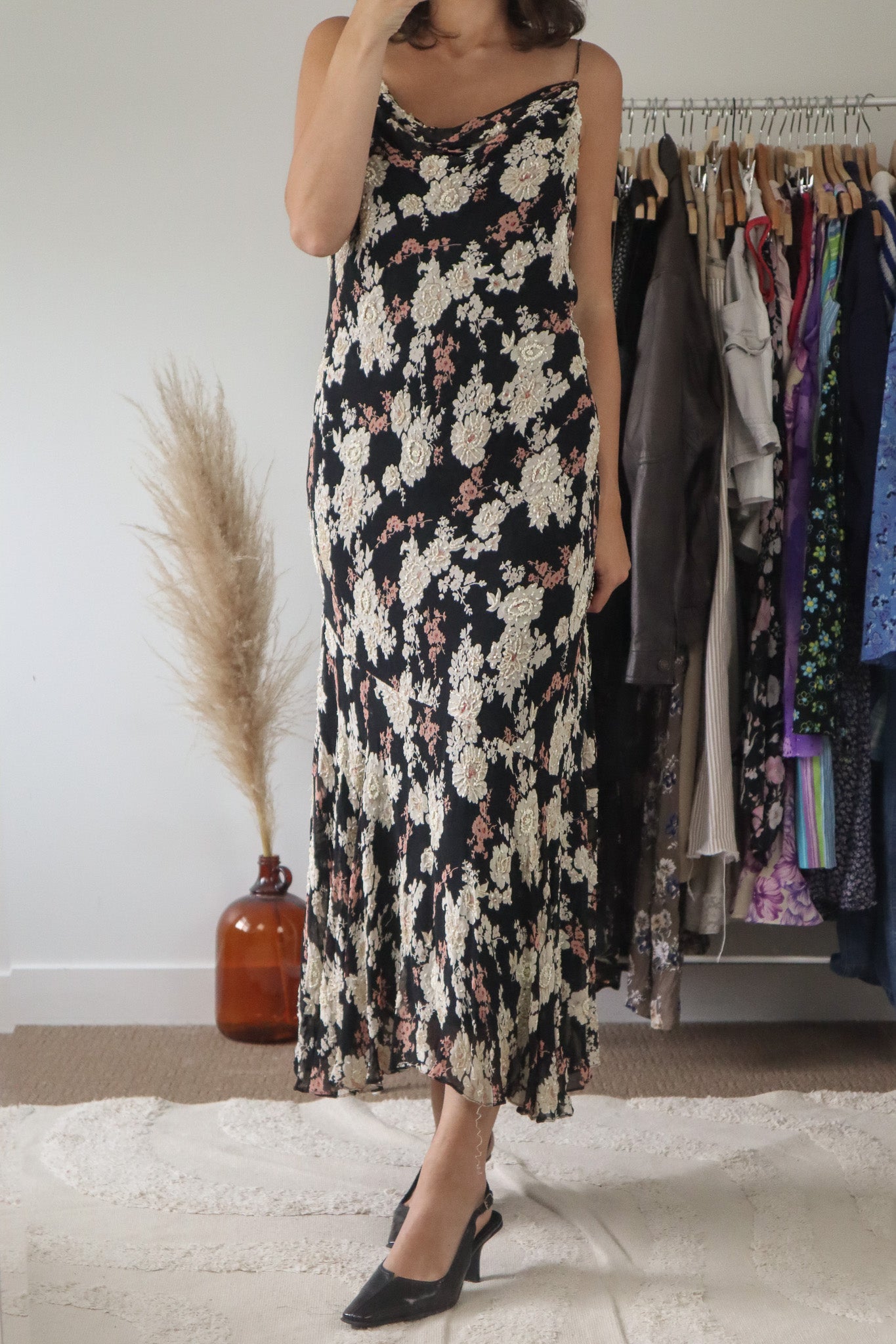 Vintage x Beaded Maxi Dress (8/10)