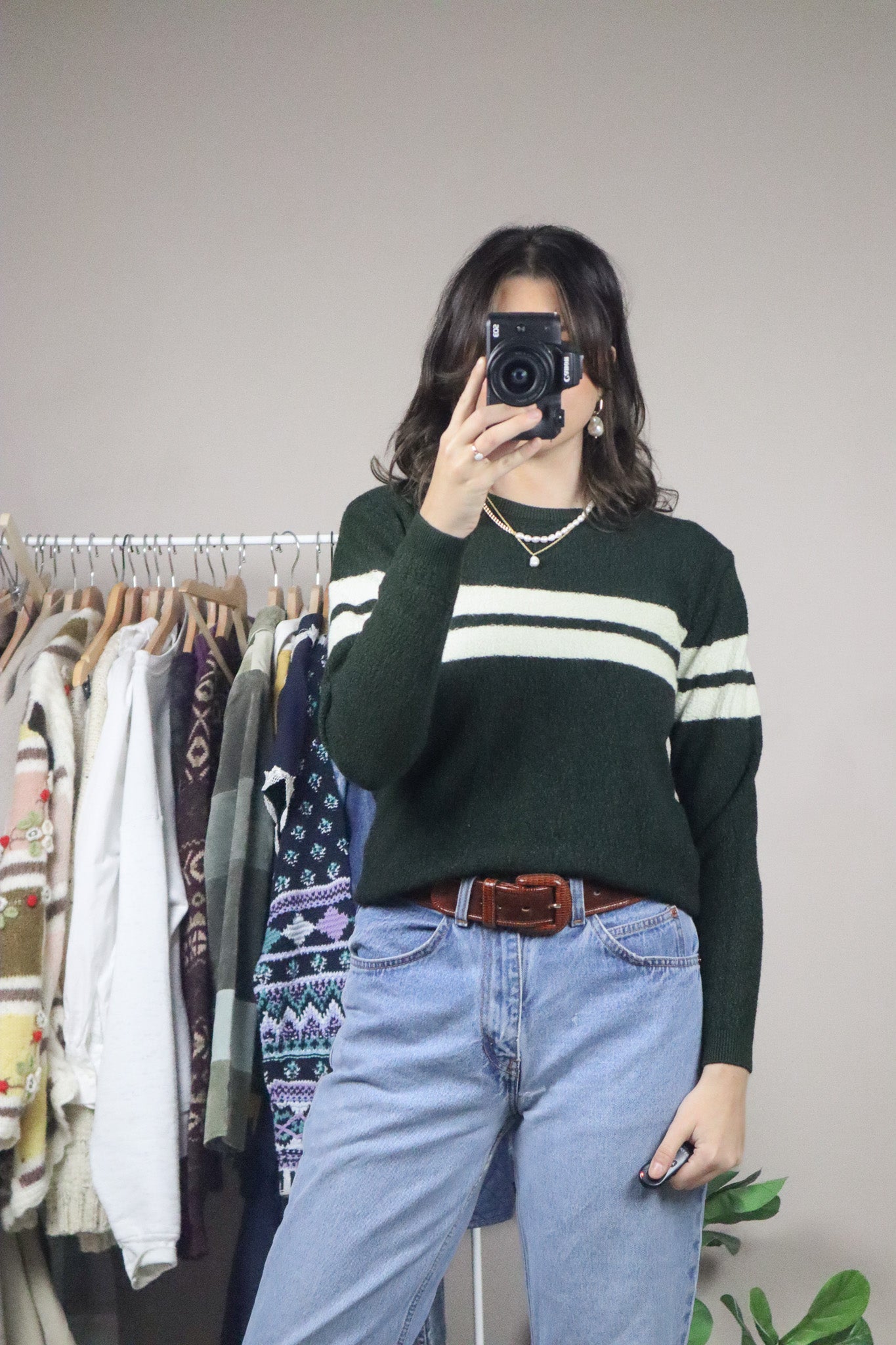 Vintage x Striped Sweater (XS/S)