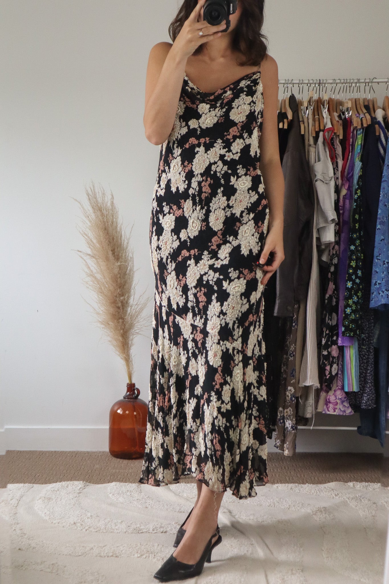 Vintage x Beaded Maxi Dress (8/10)
