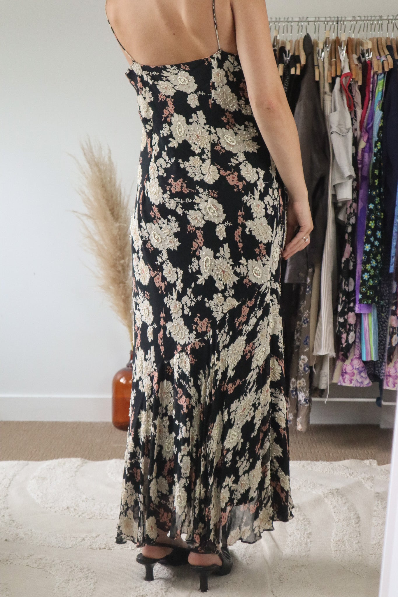 Vintage x Beaded Maxi Dress (8/10)
