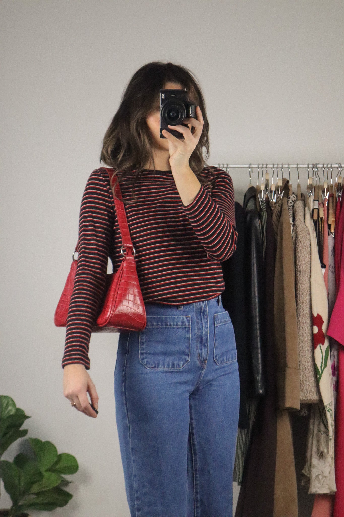 Vintage x Faux Leather Bag