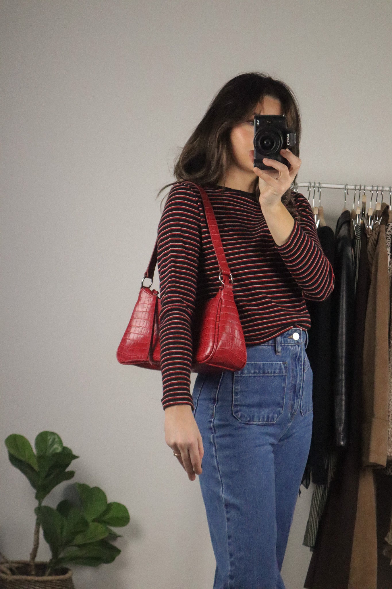 Vintage x Faux Leather Bag