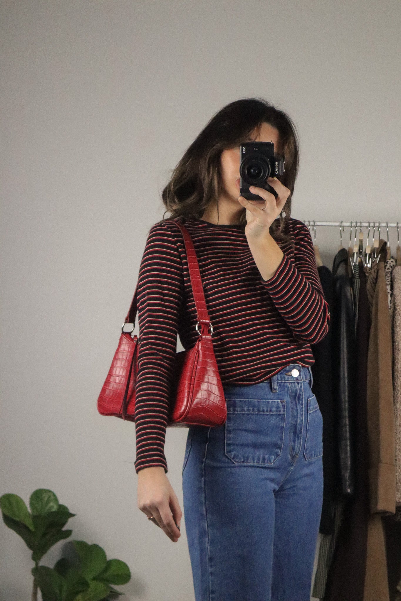 Vintage x Faux Leather Bag