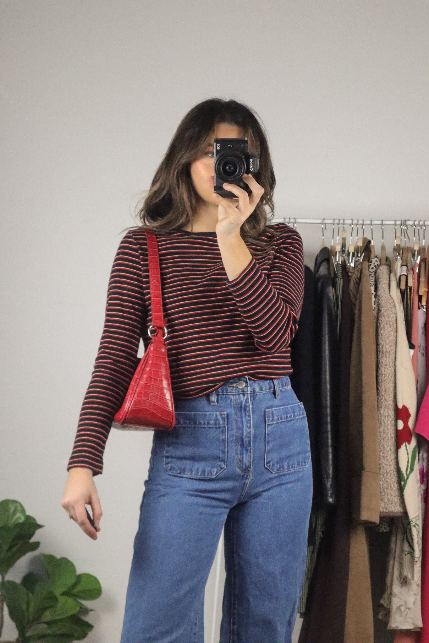 Vintage x Faux Leather Bag