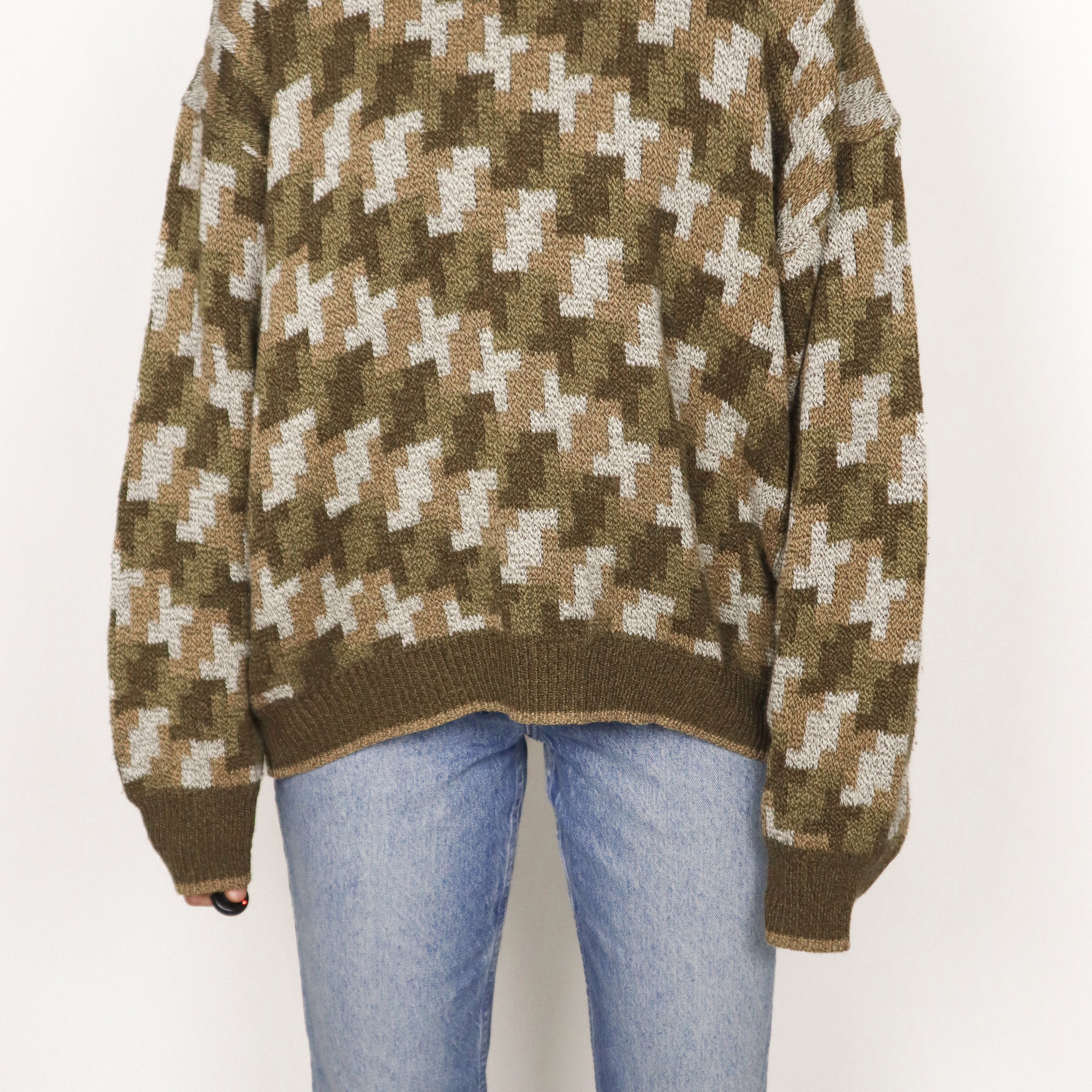 Vintage x Patterned Knit (M/L)