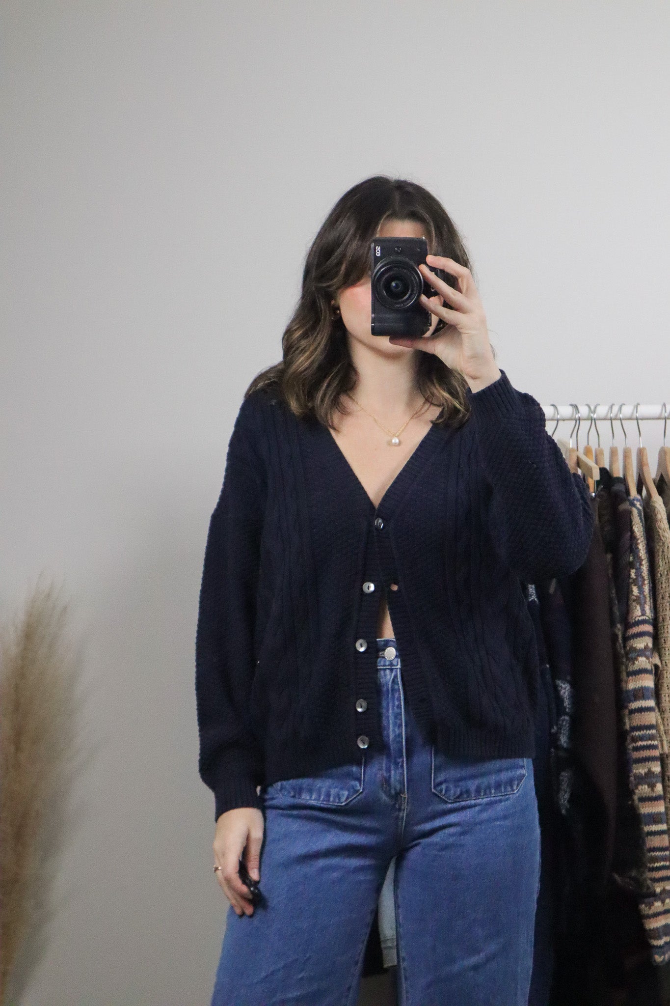 Made in Italy x Vintage x Knit Cardigan (S)