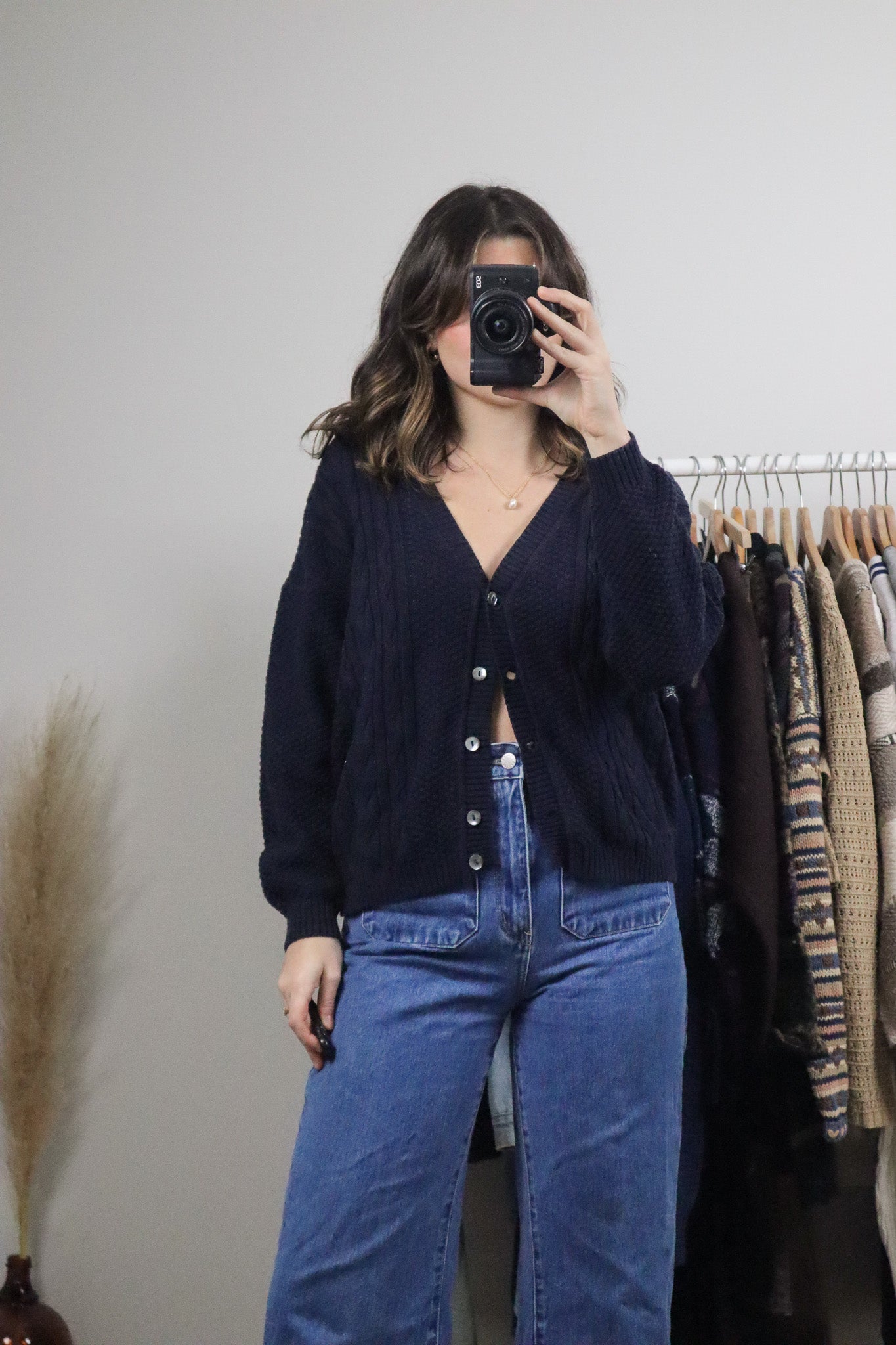 Made in Italy x Vintage x Knit Cardigan (S)