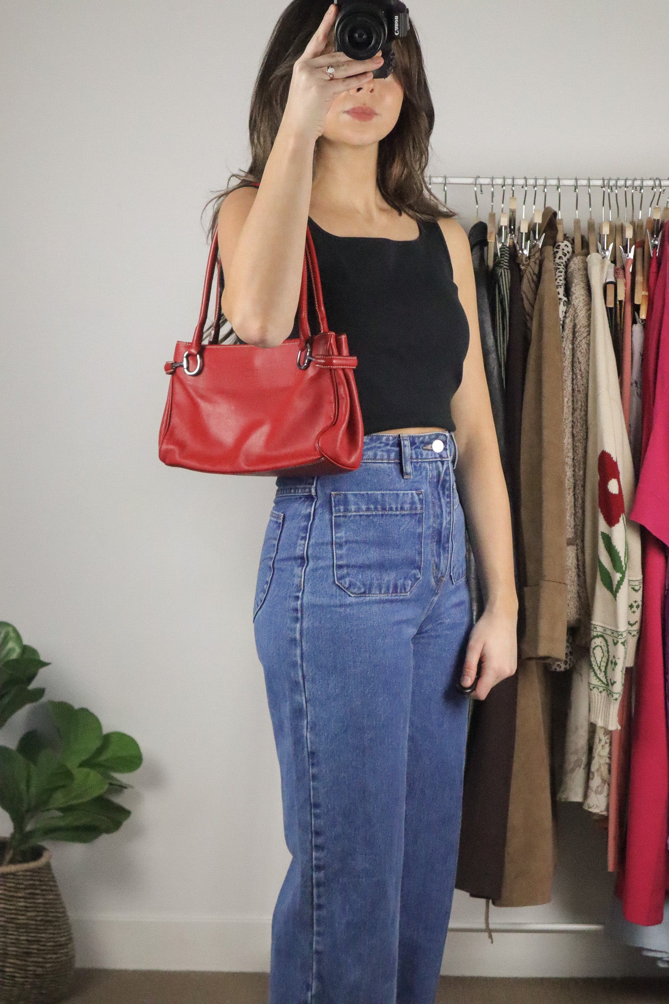 Made in Italy x Vintage x Leather Purse