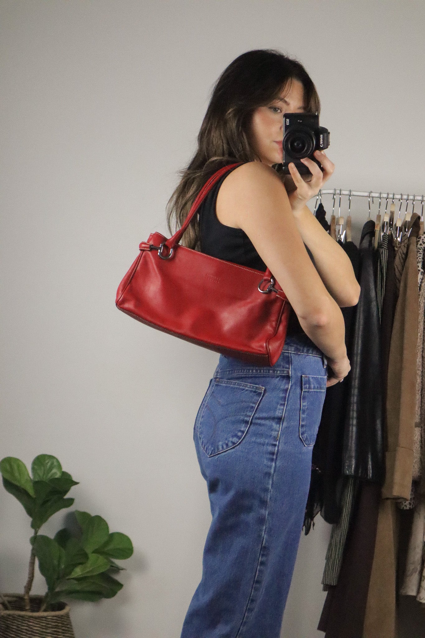 Made in Italy x Vintage x Leather Purse