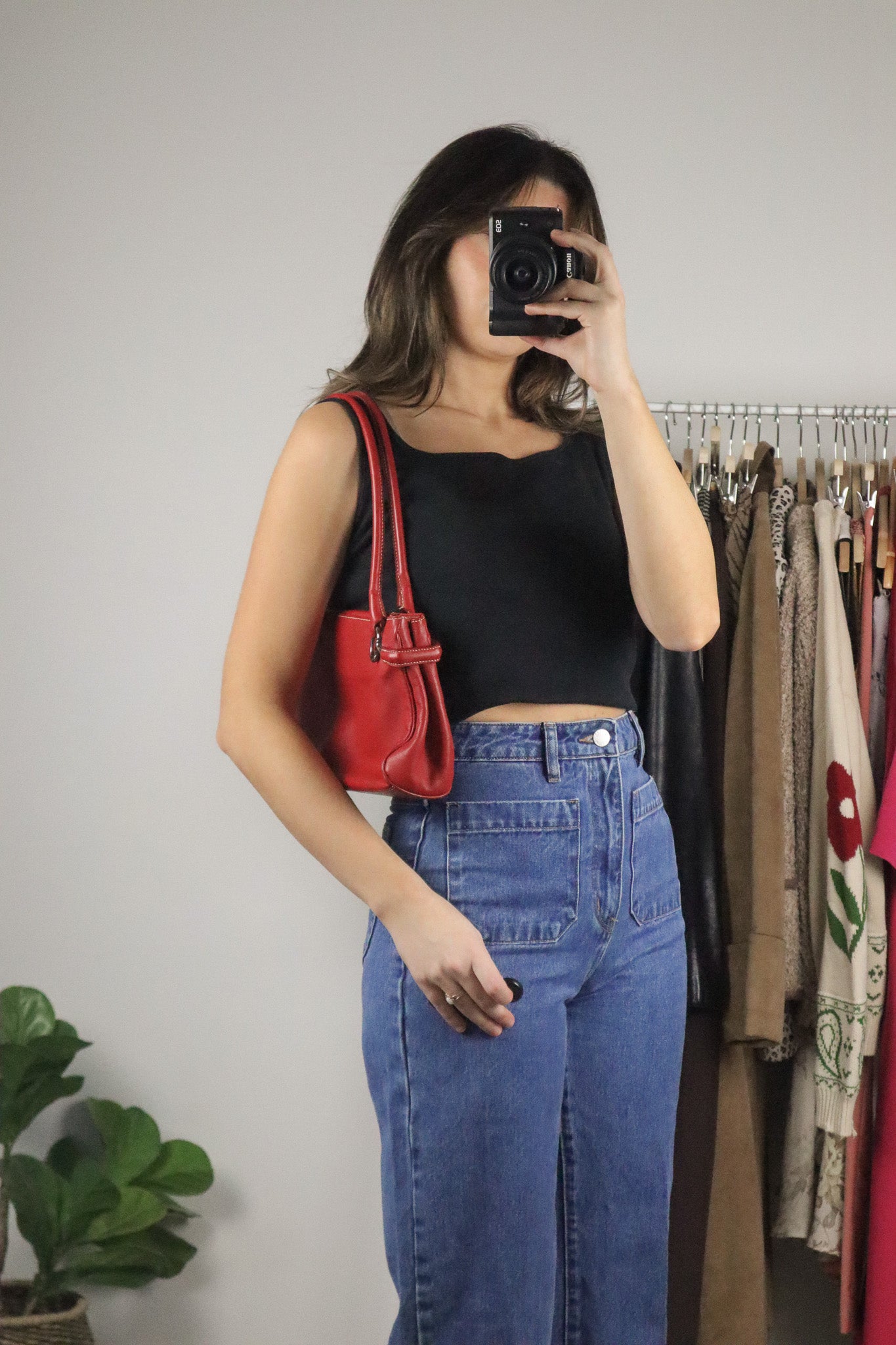 Made in Italy x Vintage x Leather Purse