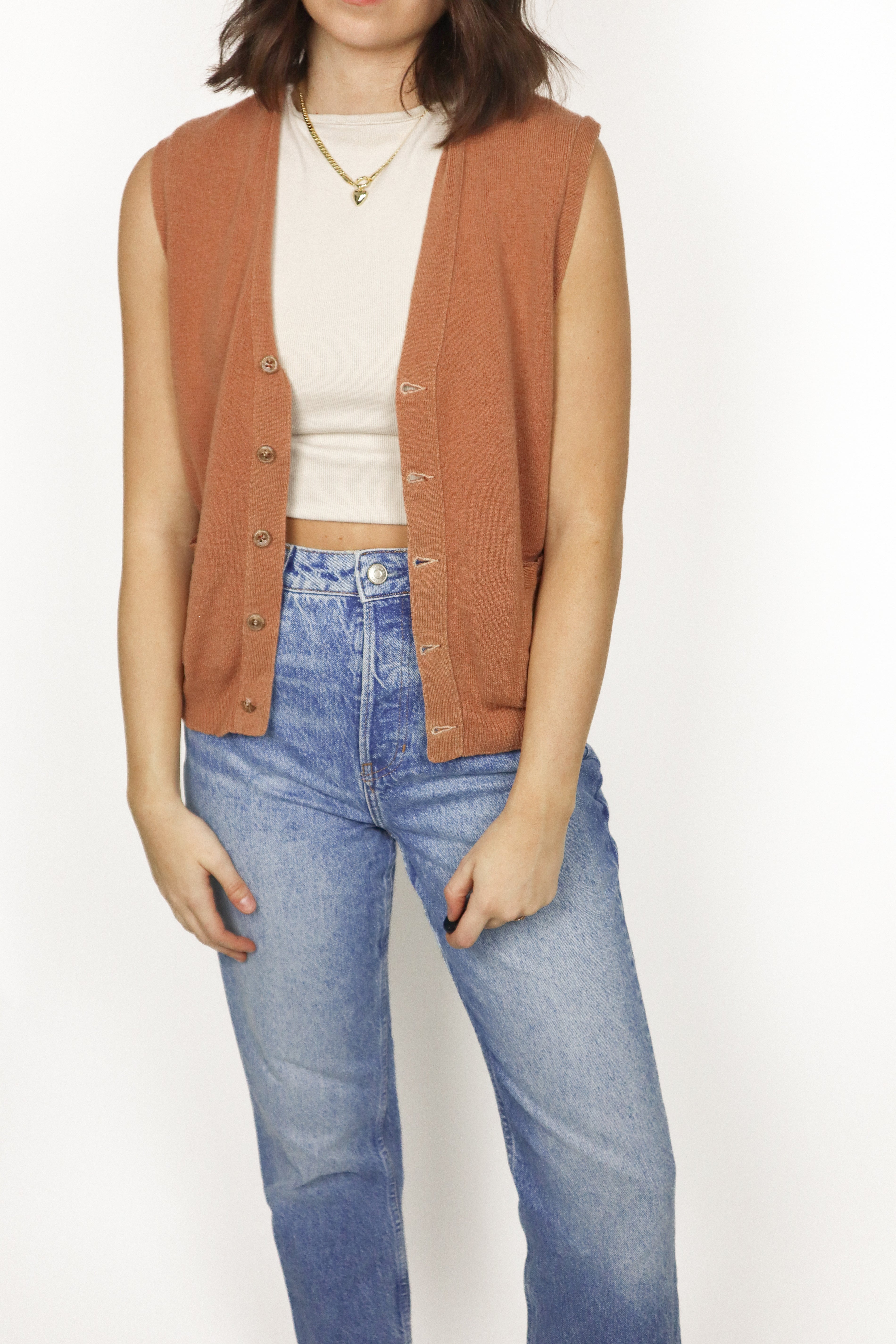 Vintage x Wool Vest (XS/S)