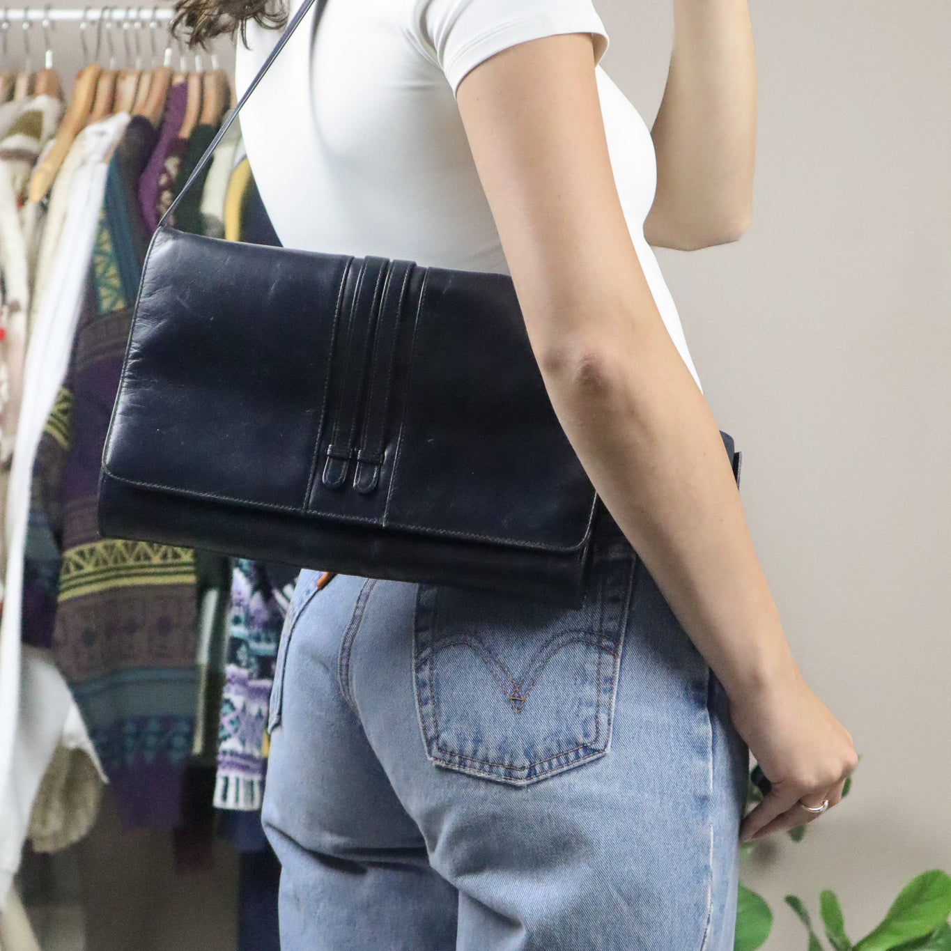Made in Canada x Vintage x Leather Purse