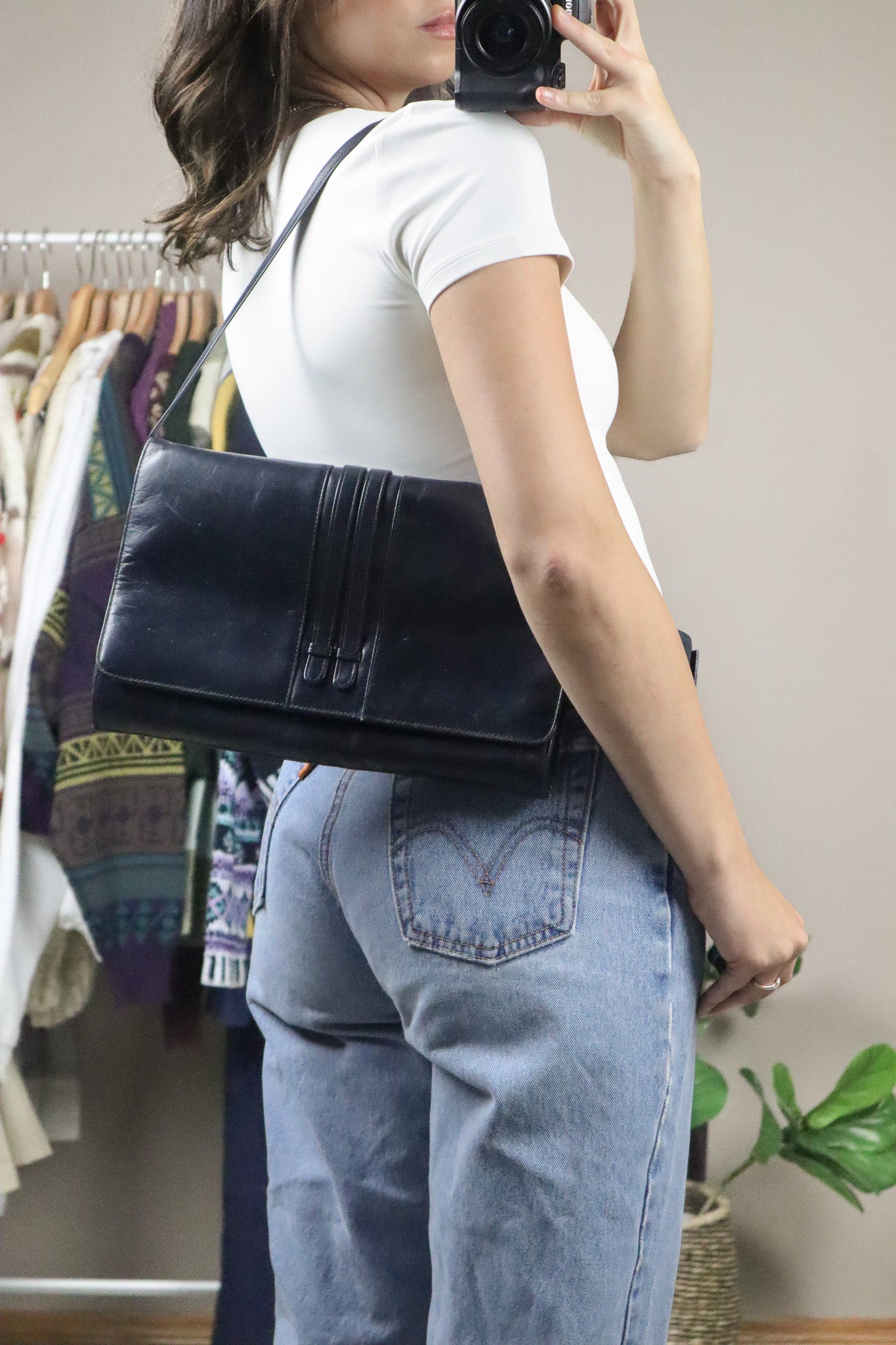 Made in Canada x Vintage x Leather Purse