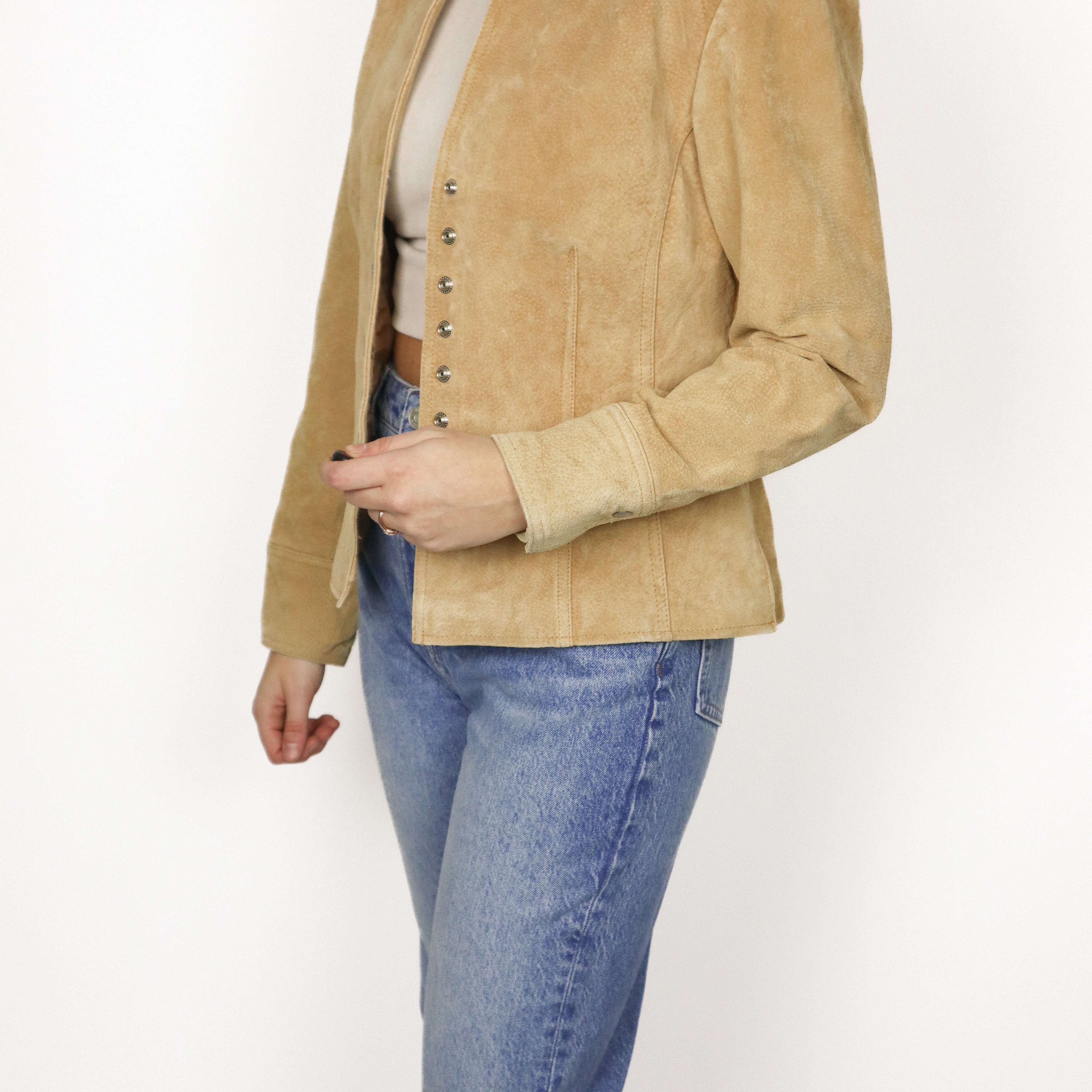 Vintage x Suede Jacket (S)