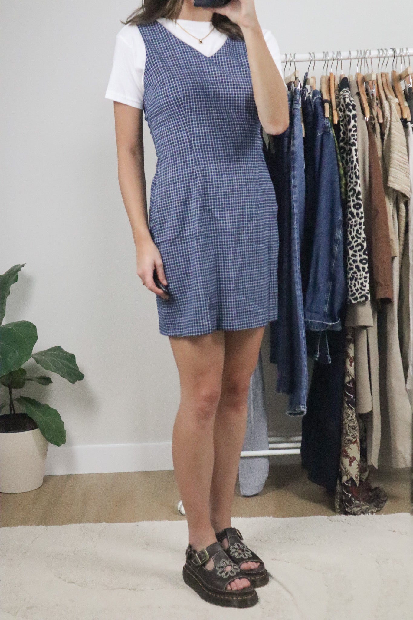 Made in Canada x Vintage x Plaid Dress (8)