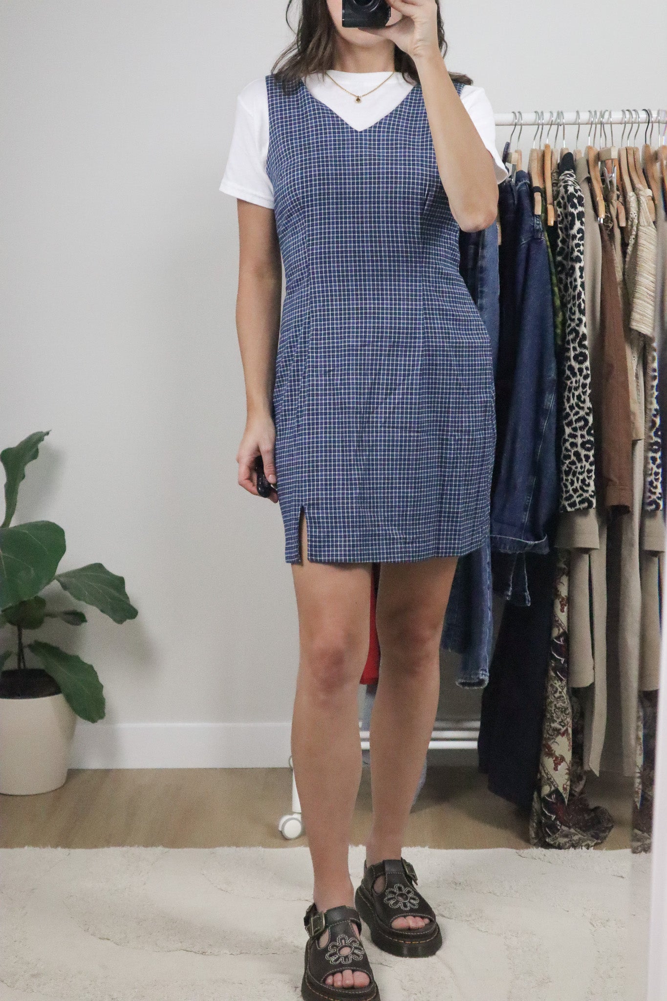 Made in Canada x Vintage x Plaid Dress (8)