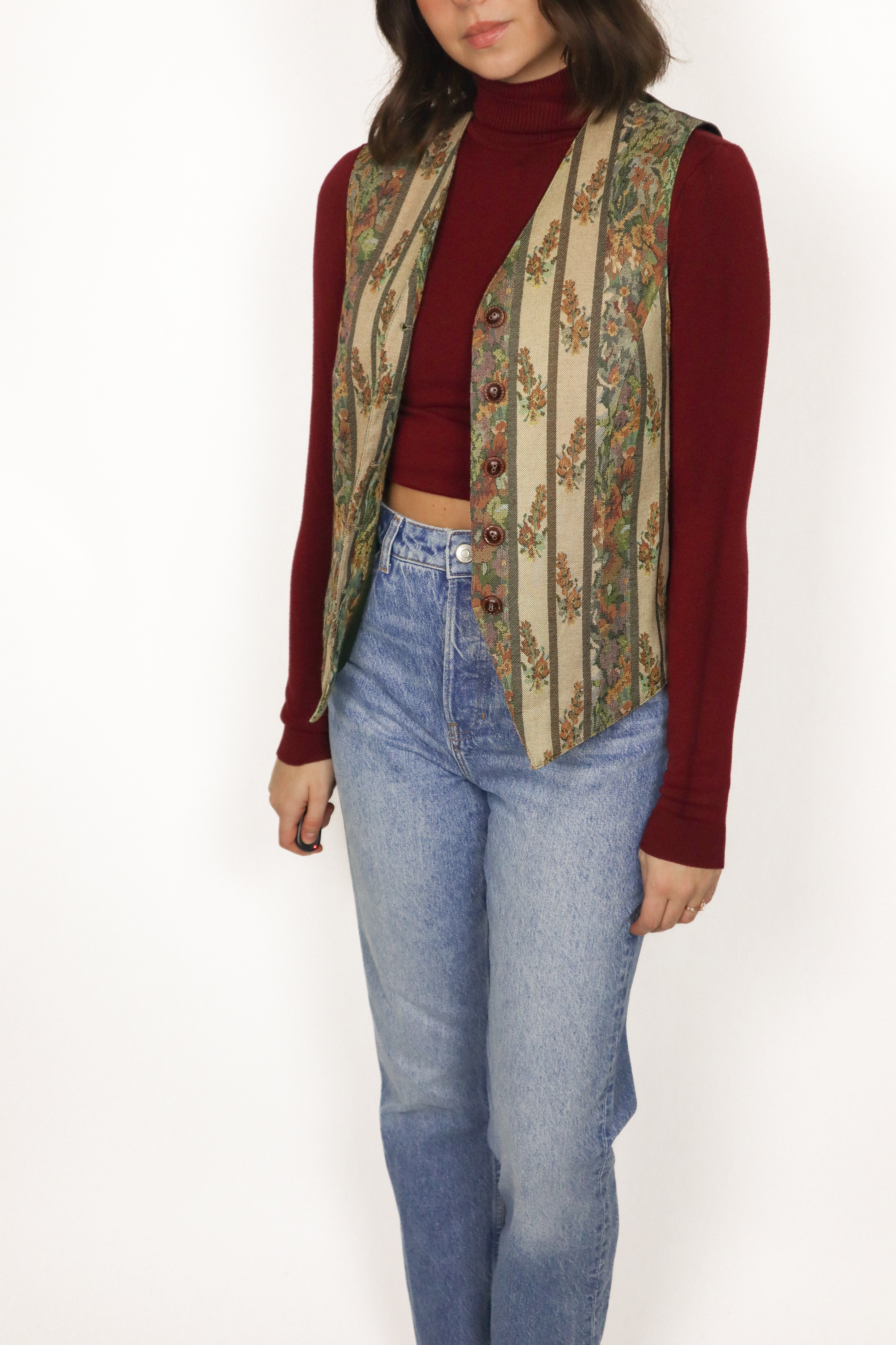 Vintage x Tapestry Vest (4/6)