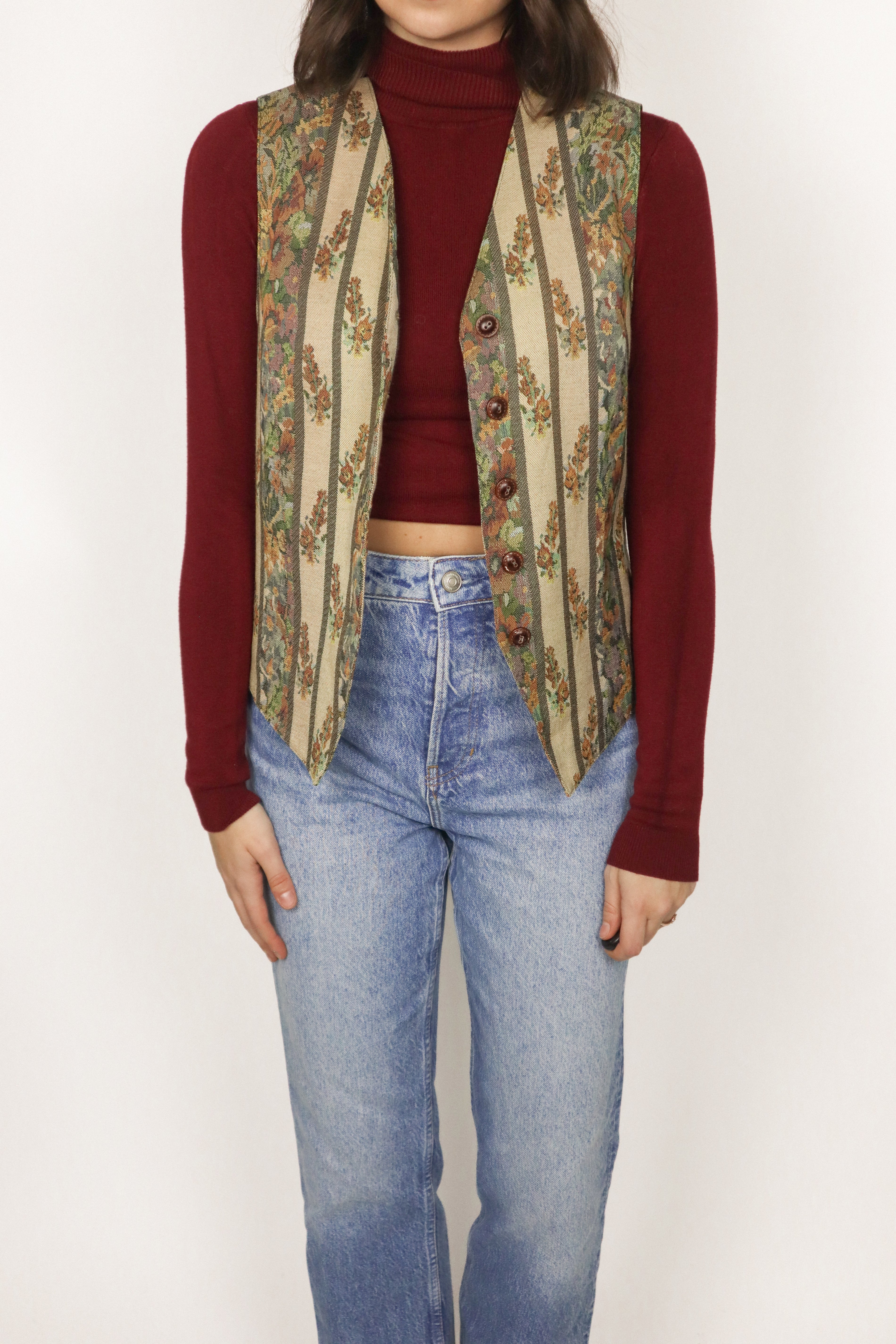 Vintage x Tapestry Vest (4/6)