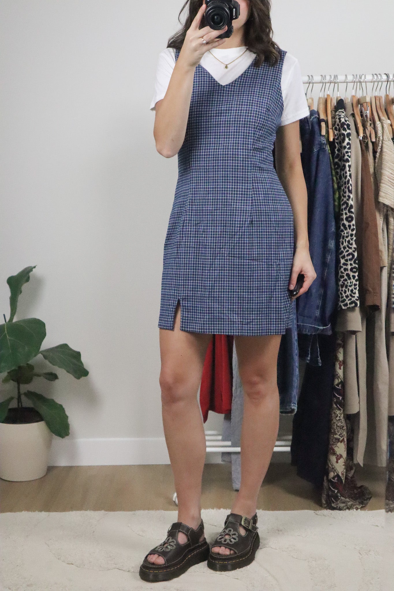 Made in Canada x Vintage x Plaid Dress (8)