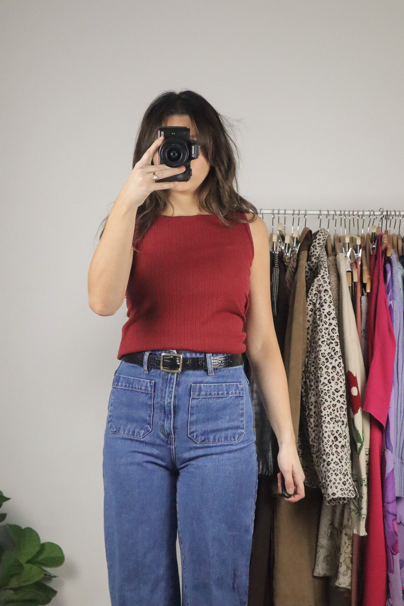 Vintage x Square Neck Tank (L)
