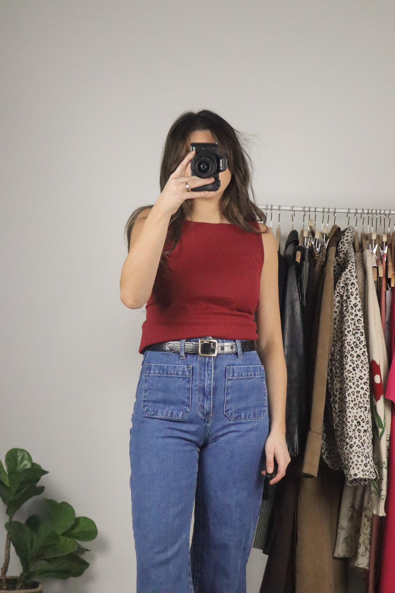 Vintage x Square Neck Tank (L)
