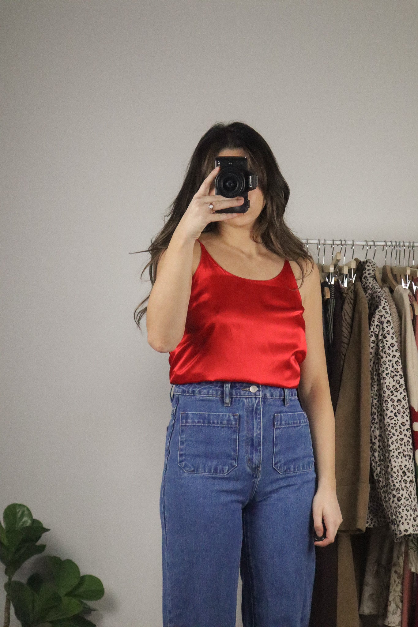 Vintage x Satin Tank (S)