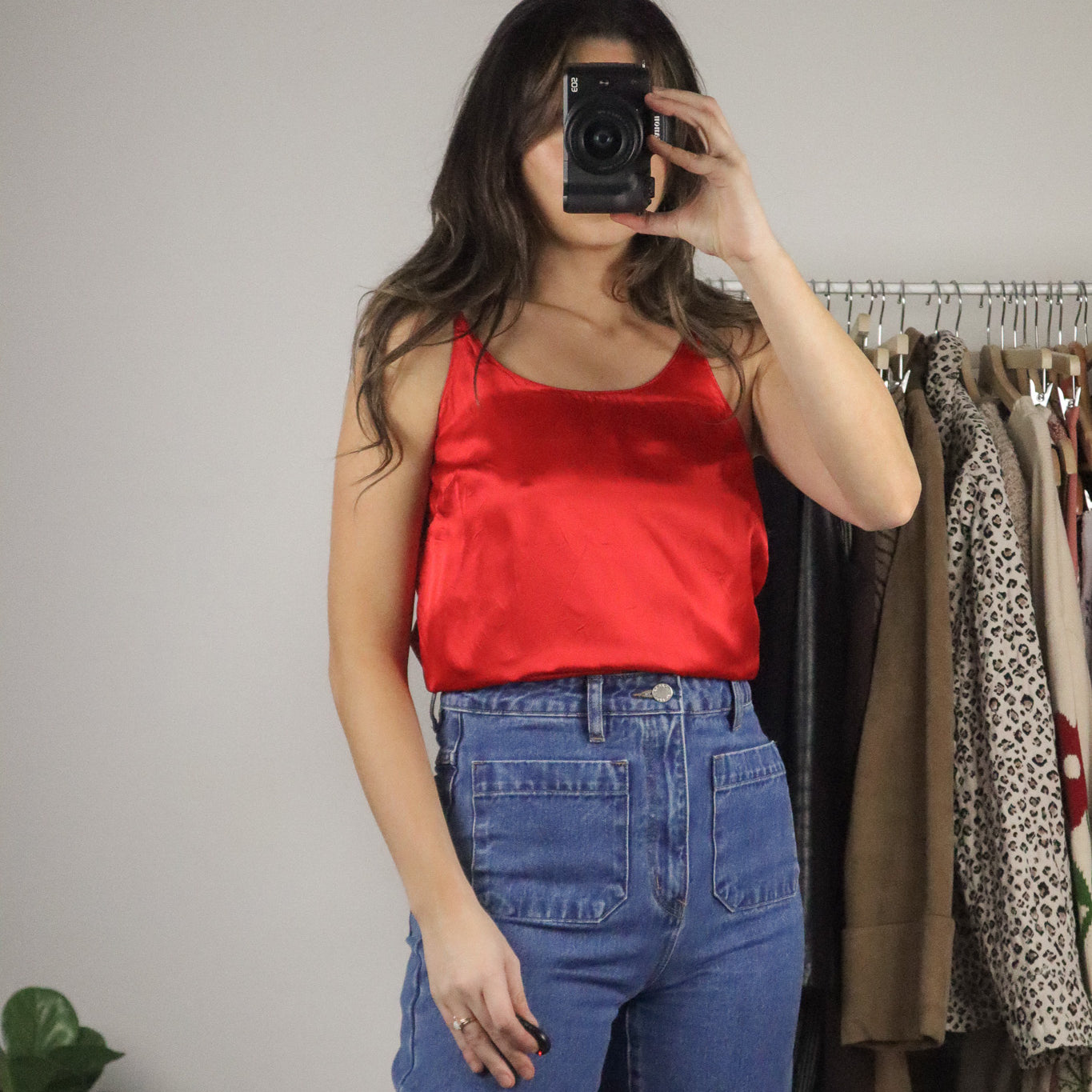 Vintage x Satin Tank (S)