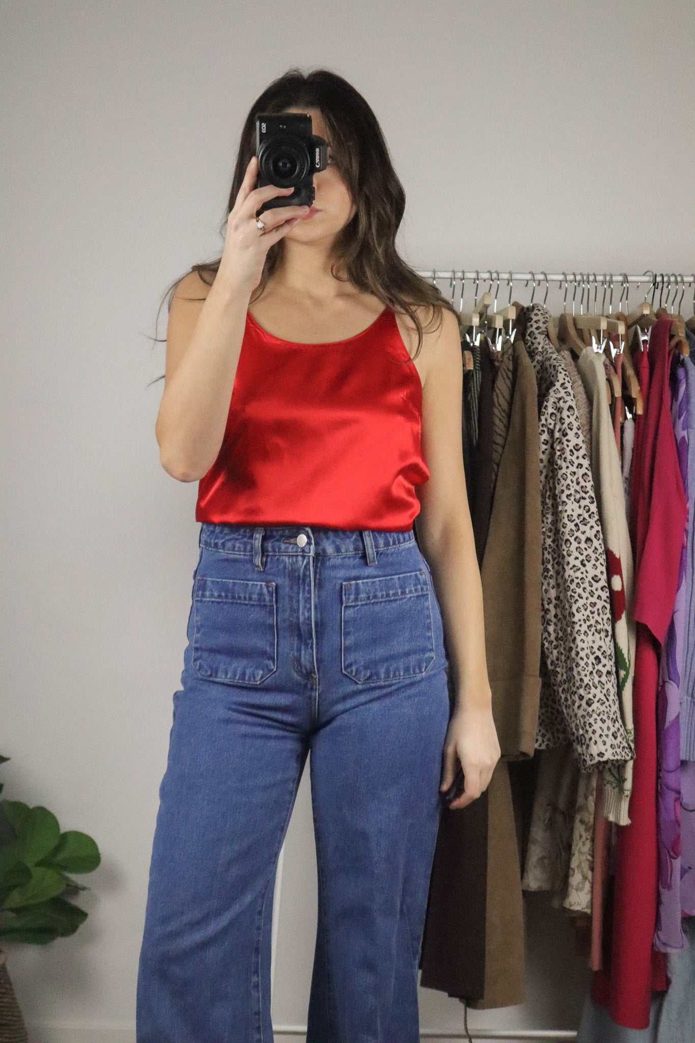 Vintage x Satin Tank (S)