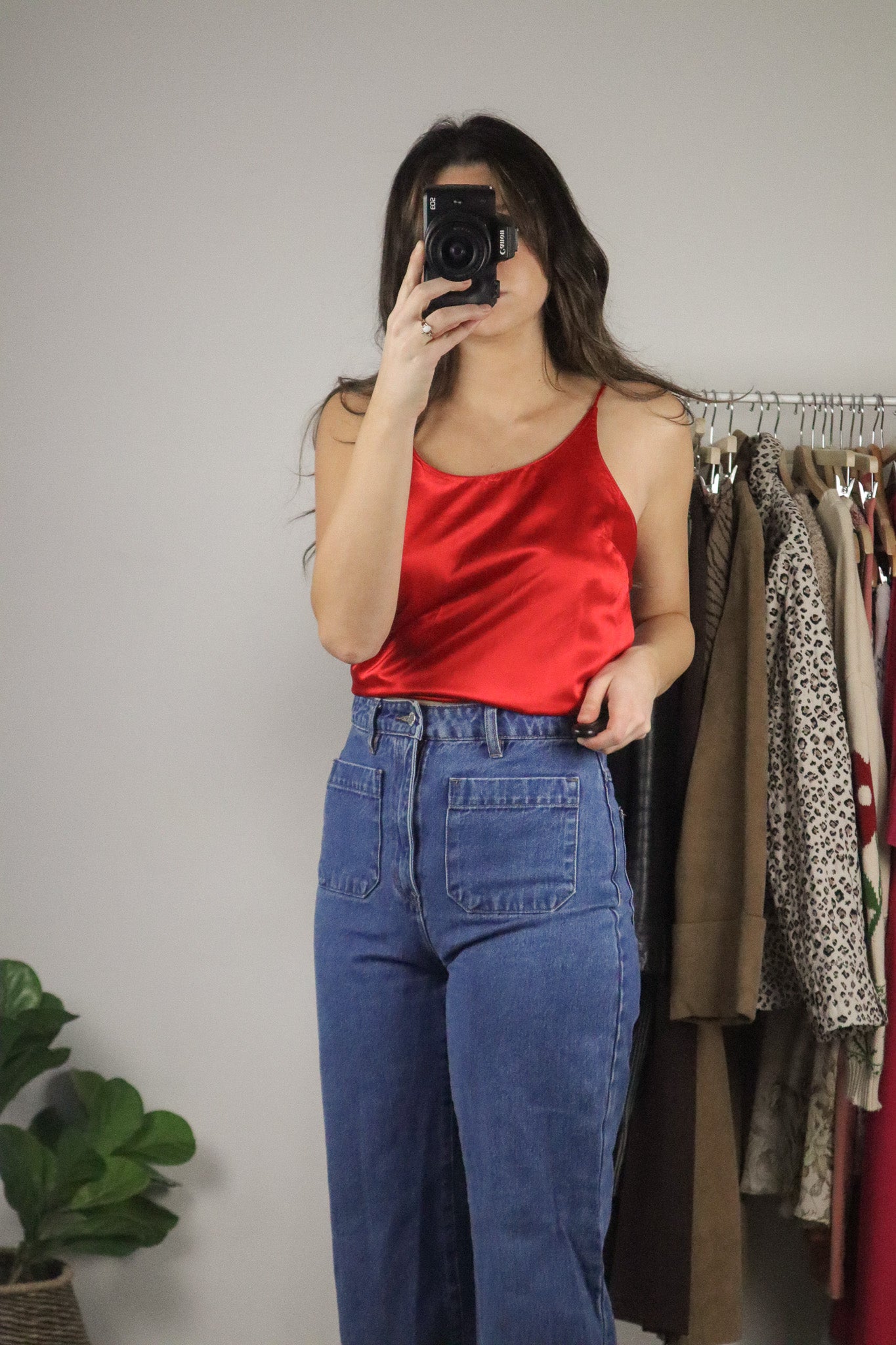 Vintage x Satin Tank (S)