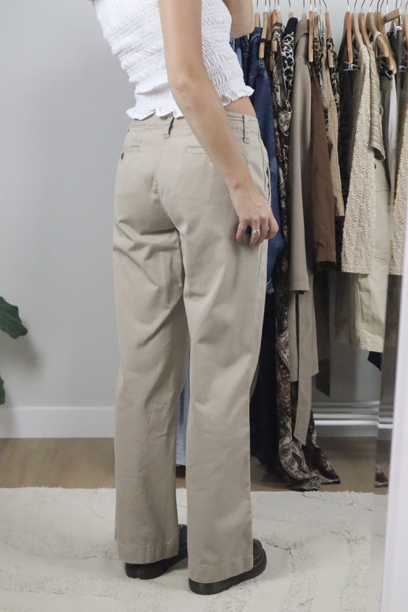 Vintage x Ralph Lauren x Cotton Wide Leg Pants (8)