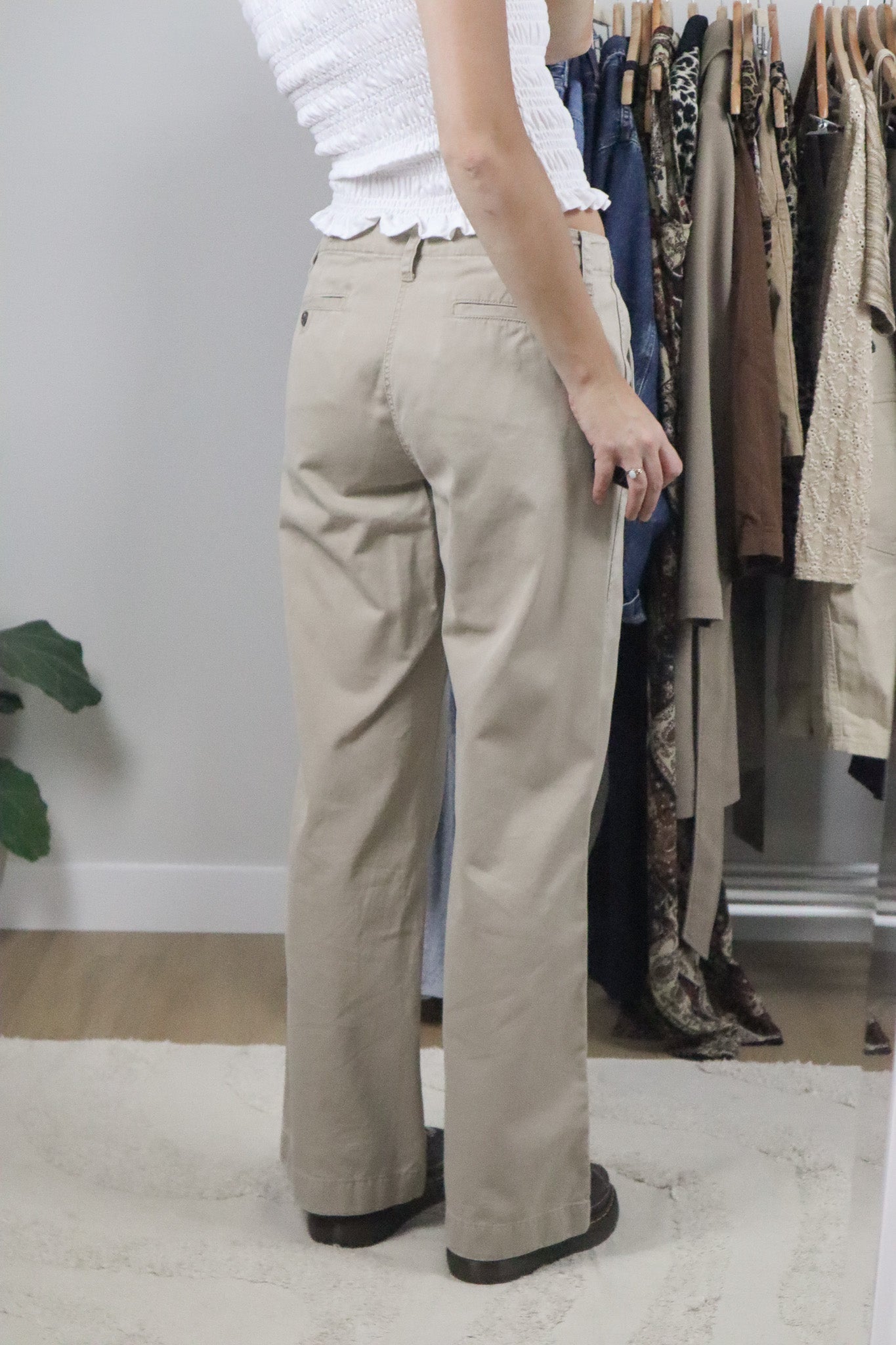 Vintage x Ralph Lauren x Cotton Wide Leg Pants (8)