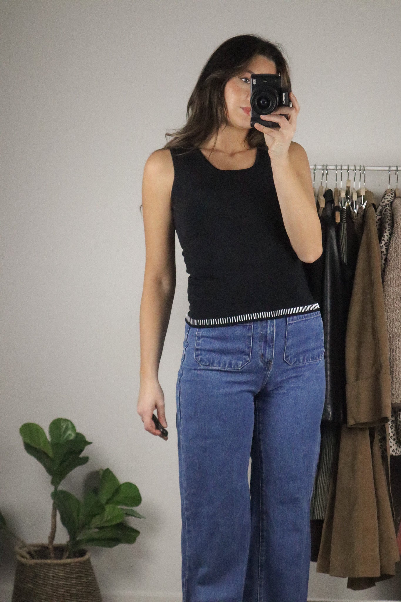 Vintage x Beaded Tank (S)