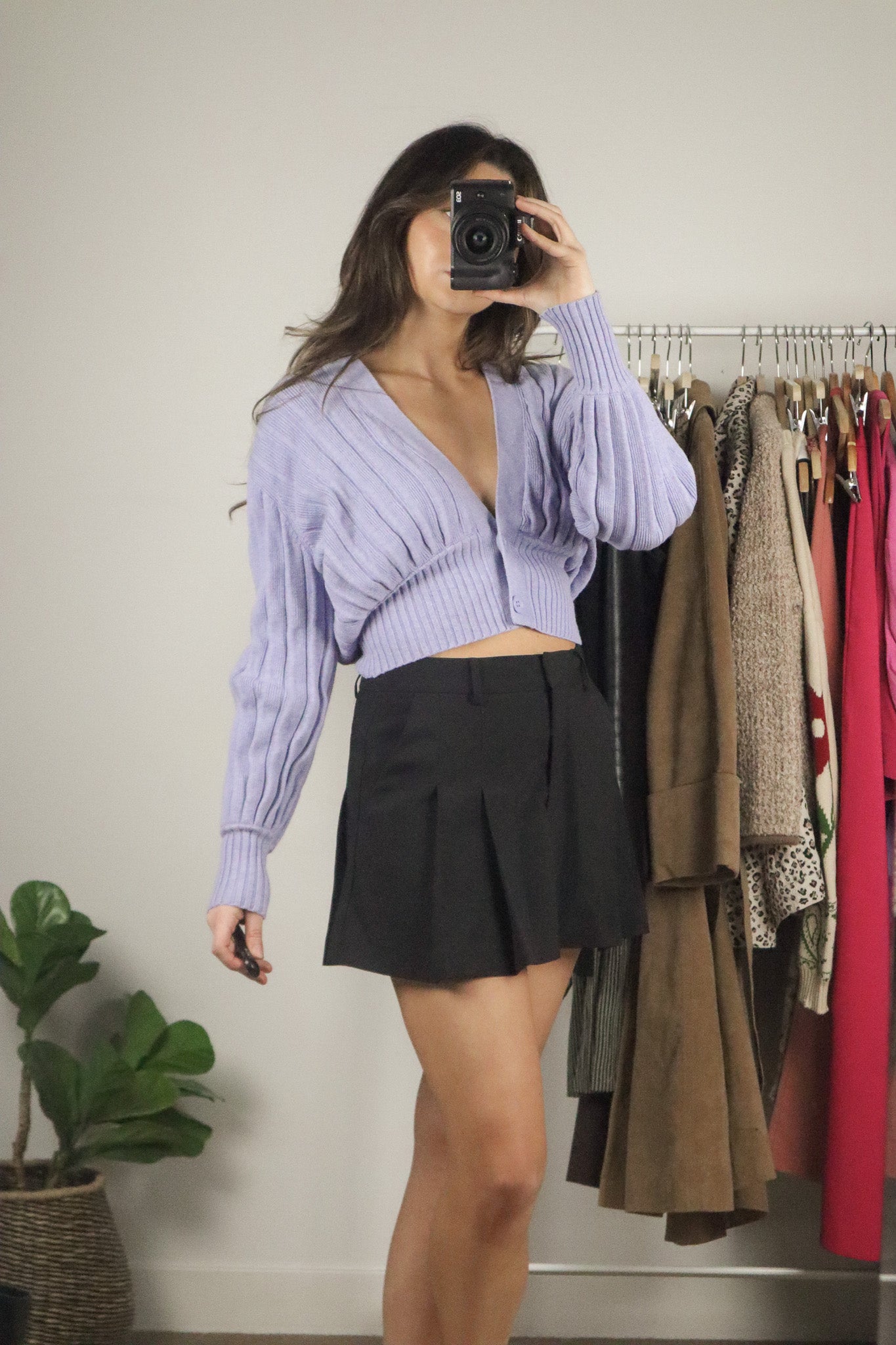 Wilfred x Wool Blend V-Neck Cardi (S)
