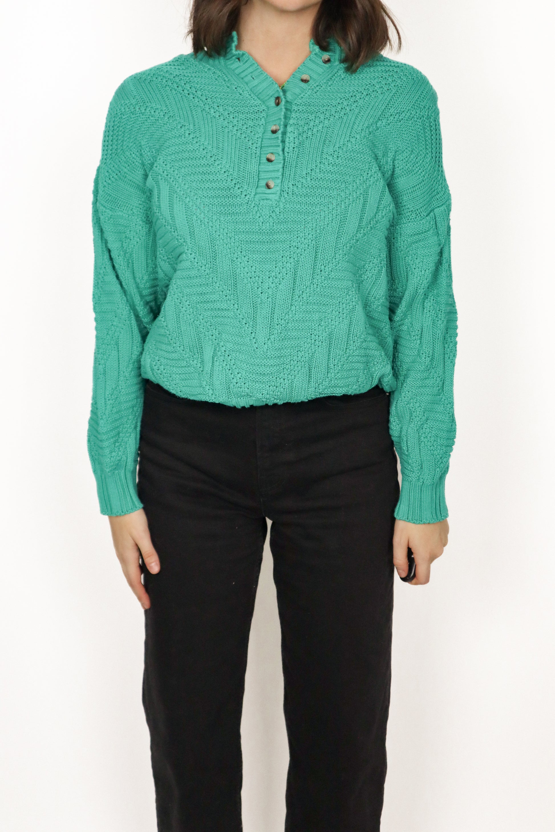 Vintage x Chunky Textured Knit (XS/S)