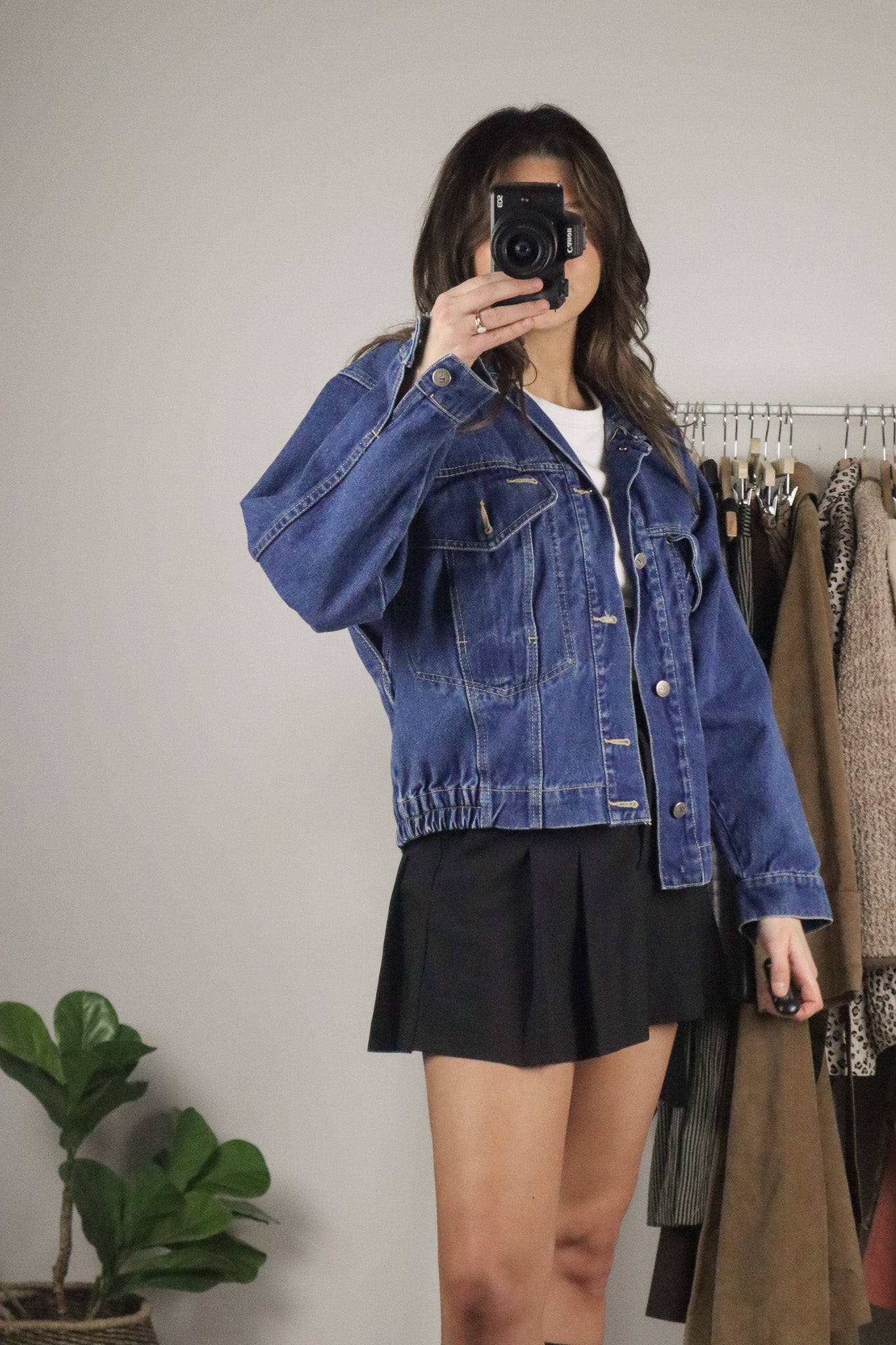 Vintage x Denim Jacket (S/M)