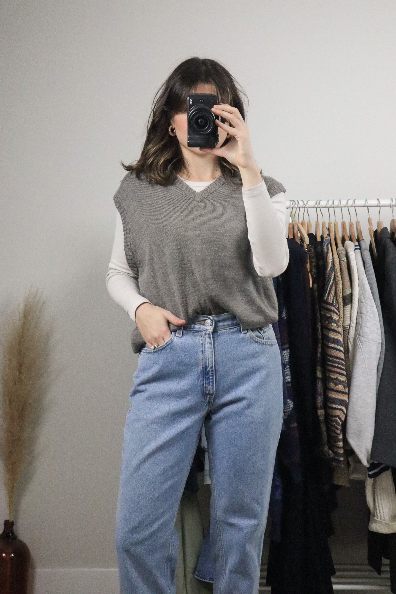 Vintage x Sweater Vest (M/L)