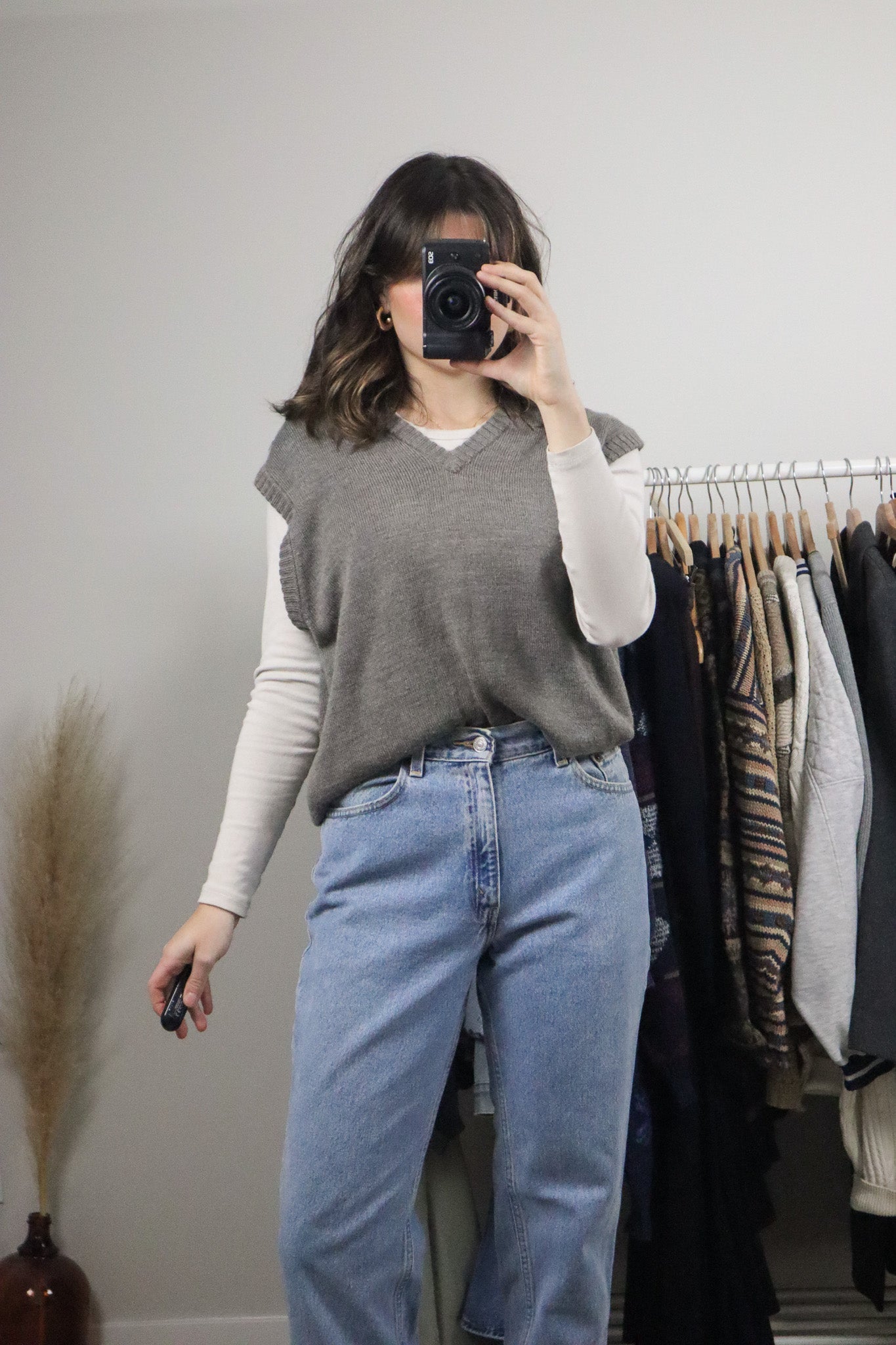 Vintage x Sweater Vest (M/L)