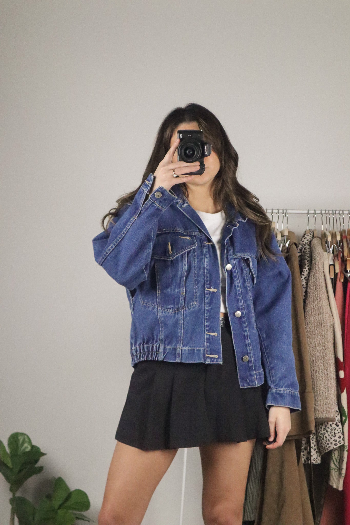 Vintage x Denim Jacket (S/M)