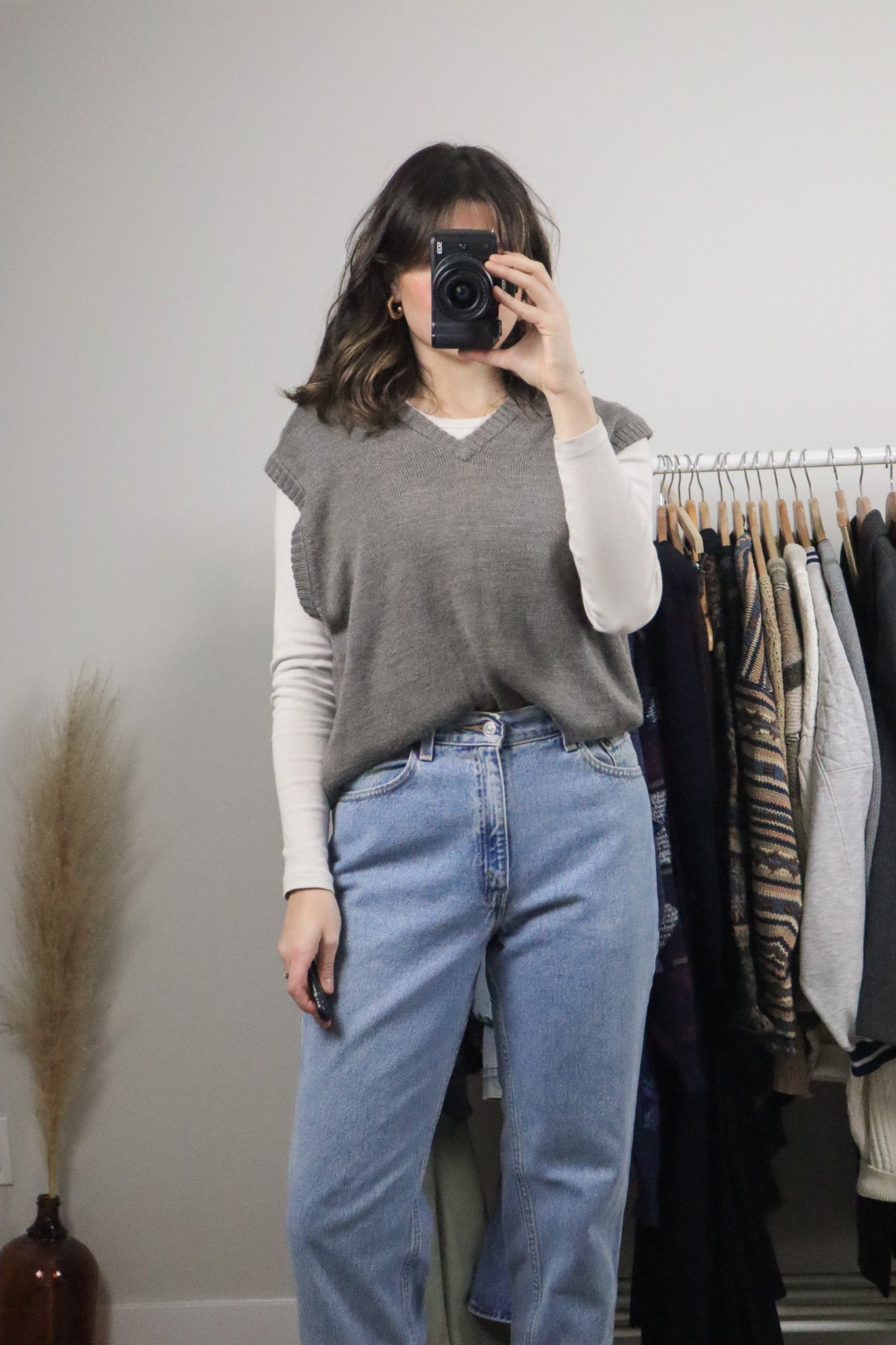 Vintage x Sweater Vest (M/L)