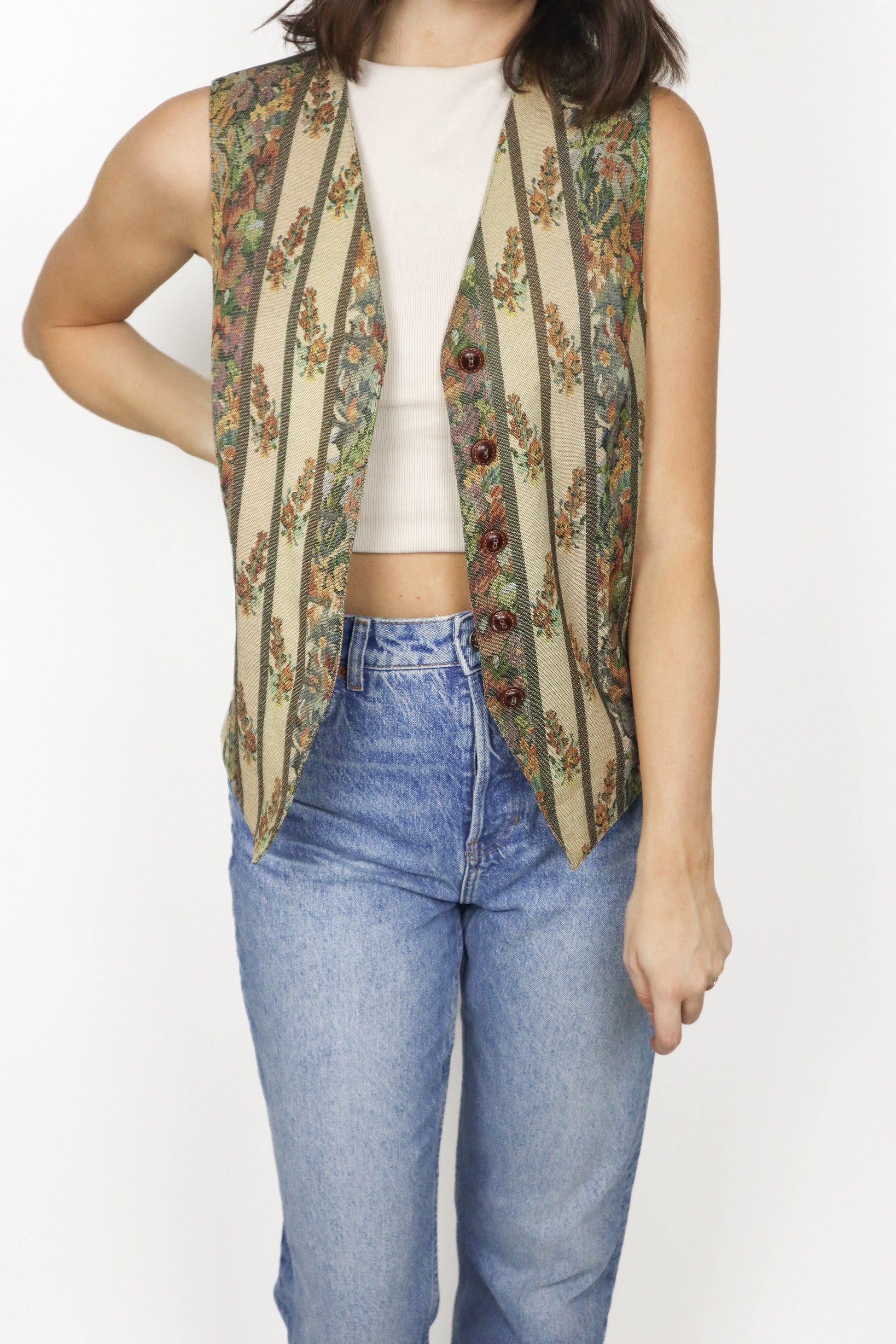 Vintage x Tapestry Vest (4/6)