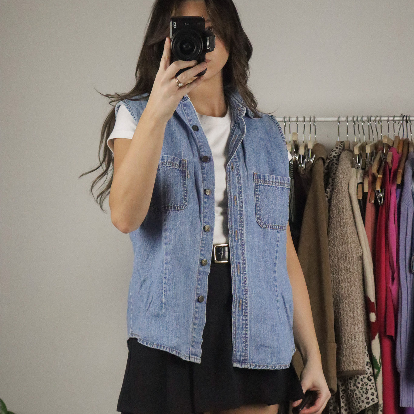 Made in Korea x Vintage x Levi's Denim Tank (M/L)