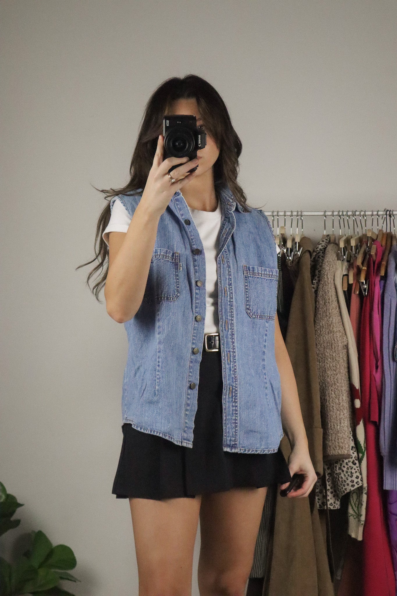 Made in Korea x Vintage x Levi's Denim Tank (M/L)